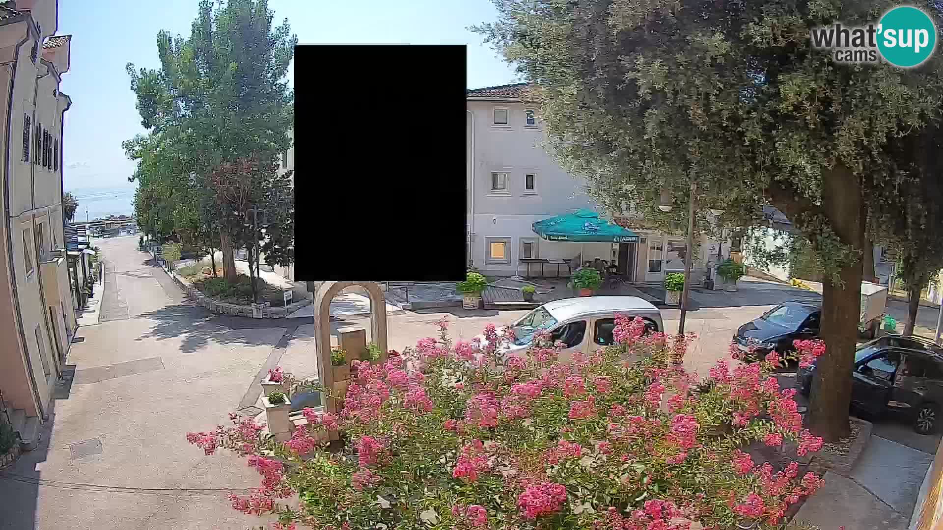 Webcam Mošćenička Draga Zentrum – Liveblick auf das Ortszentrum