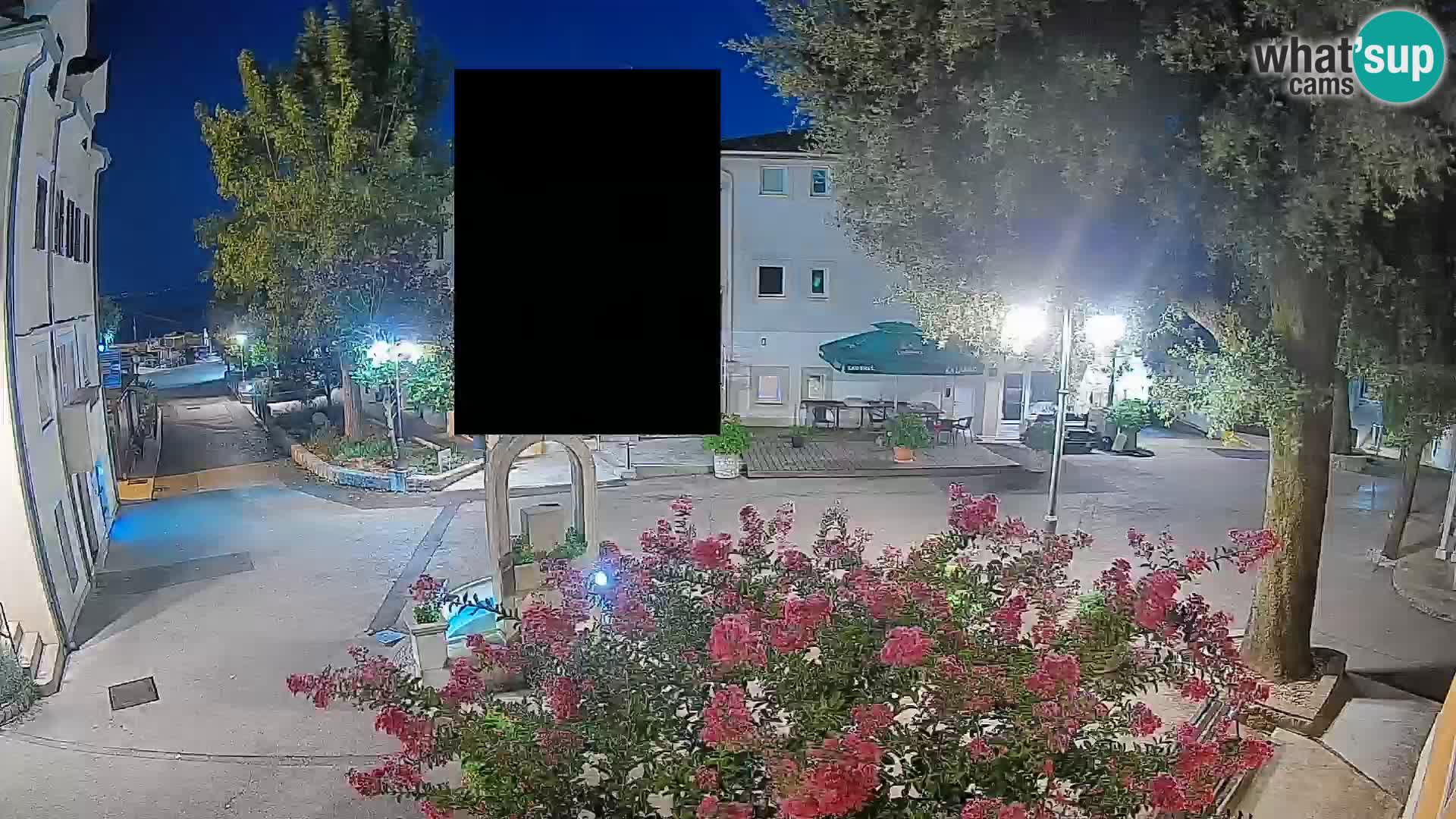 Webcam Centre de Mošćenička Draga – Vue en direct du centre-ville