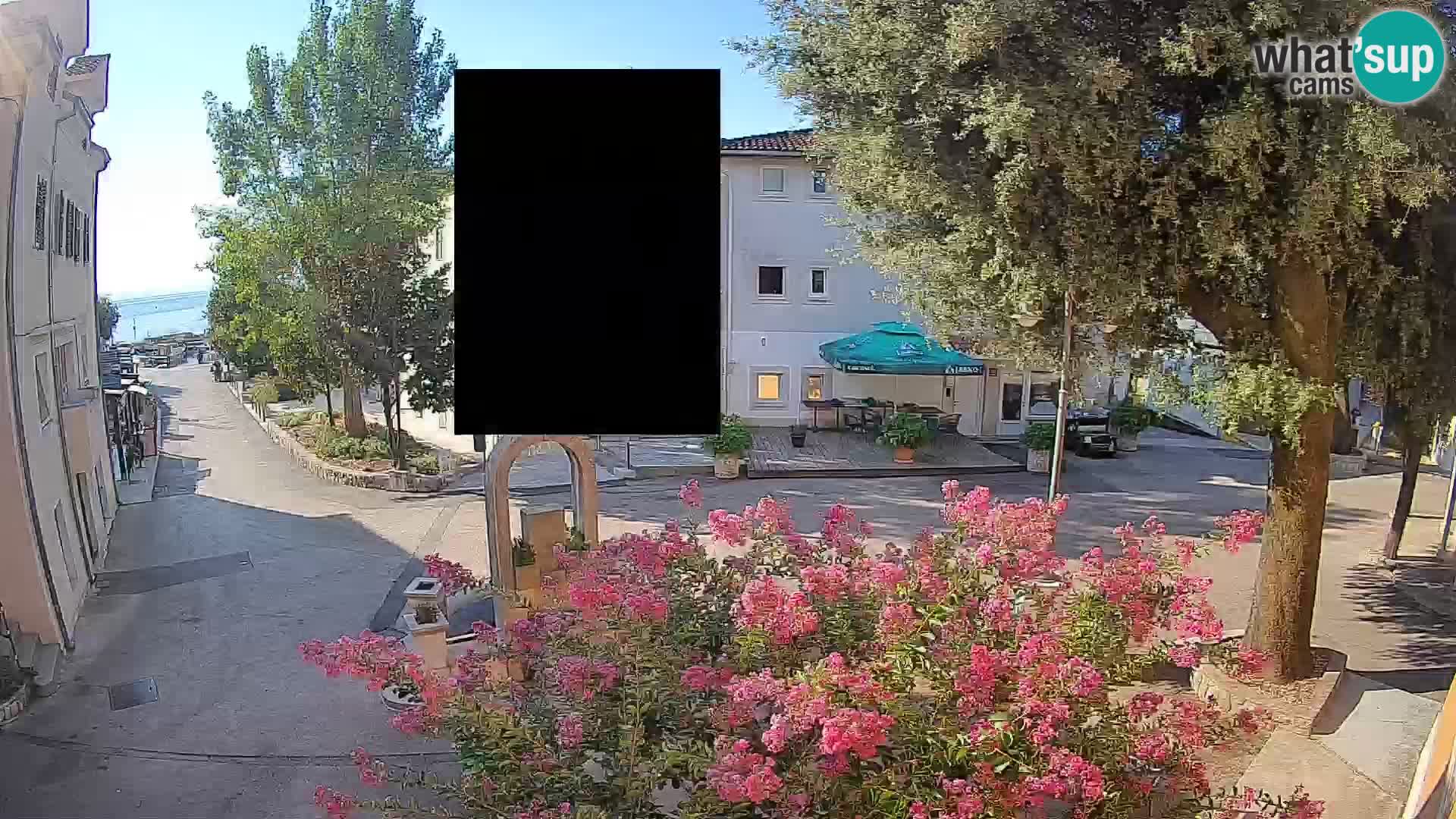 Web kamera centar Mošćeničke Drage – Pogled uživo