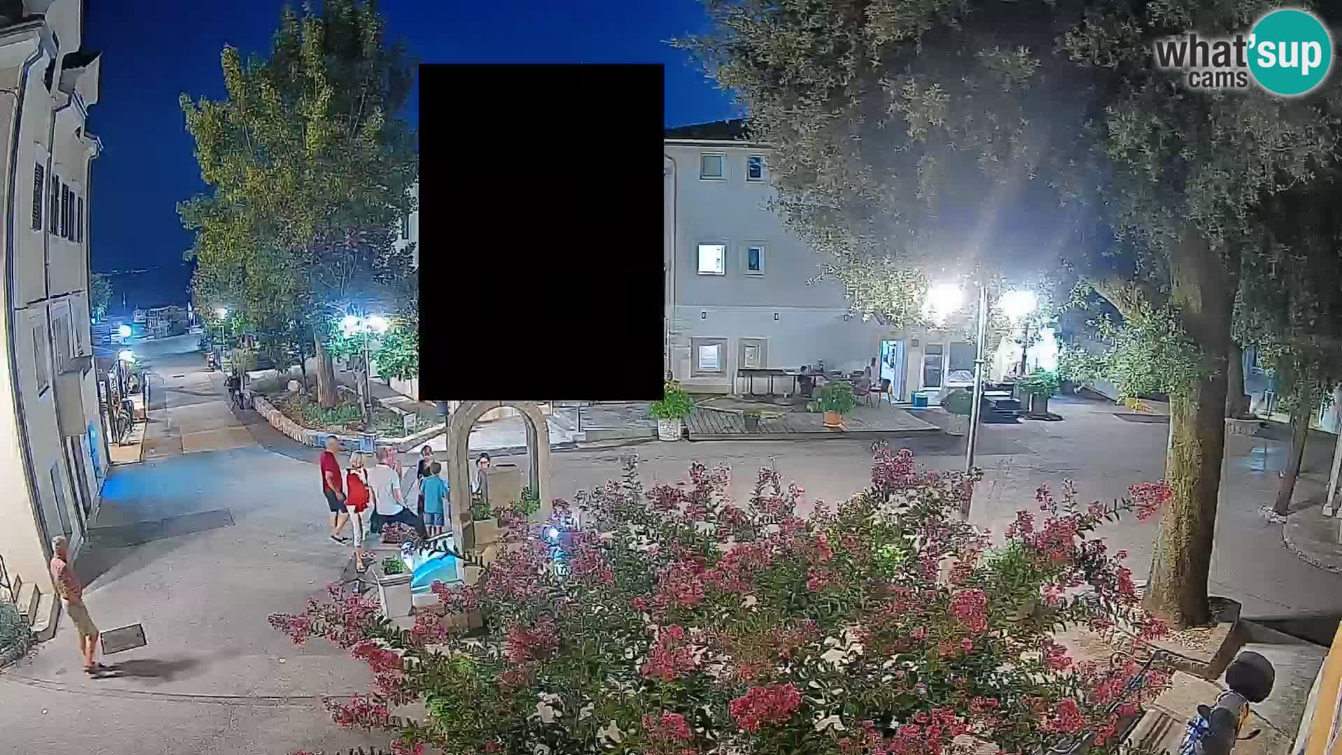 Webcam Mošćenička Draga Zentrum – Liveblick auf das Ortszentrum