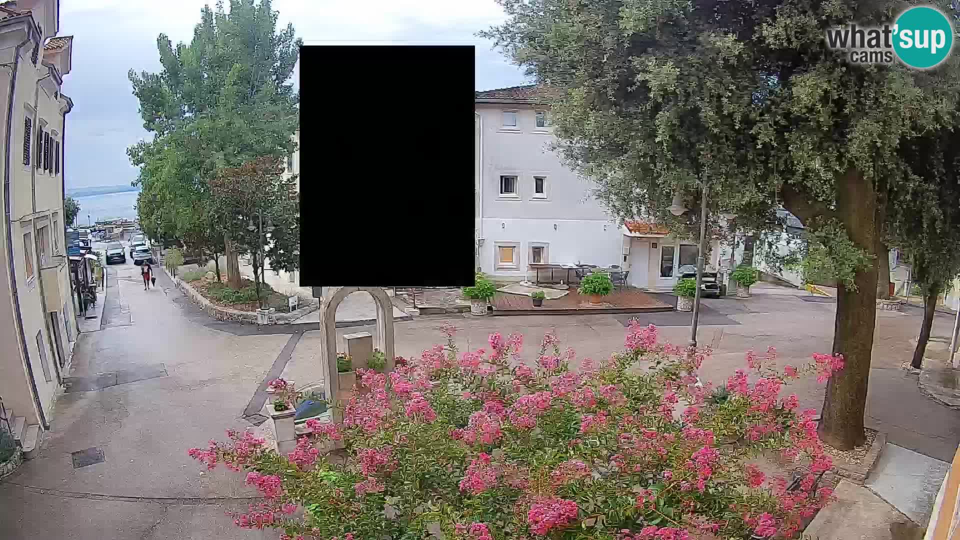 Webcam Centro Draga di Moschiena – Vista live sul centro