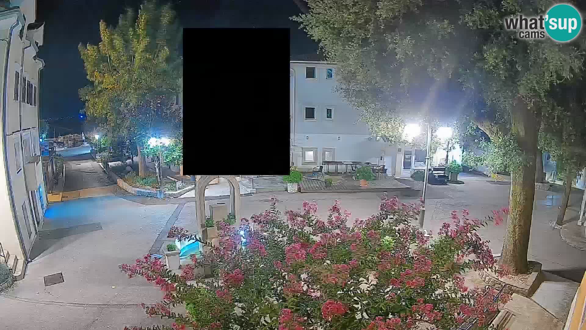 Webcam Mošćenička Draga Center – Live View of the Town Center