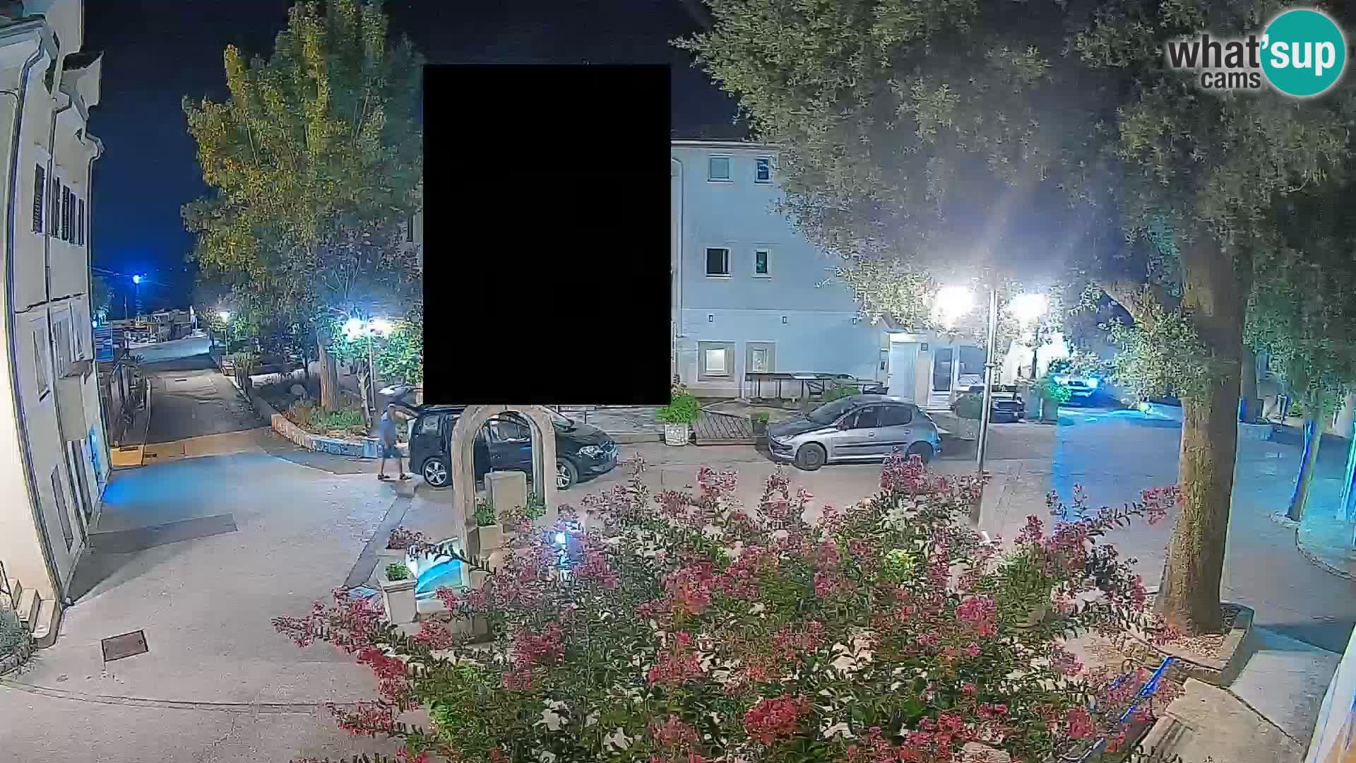 Webcam Mošćenička Draga Center – Live View of the Town Center