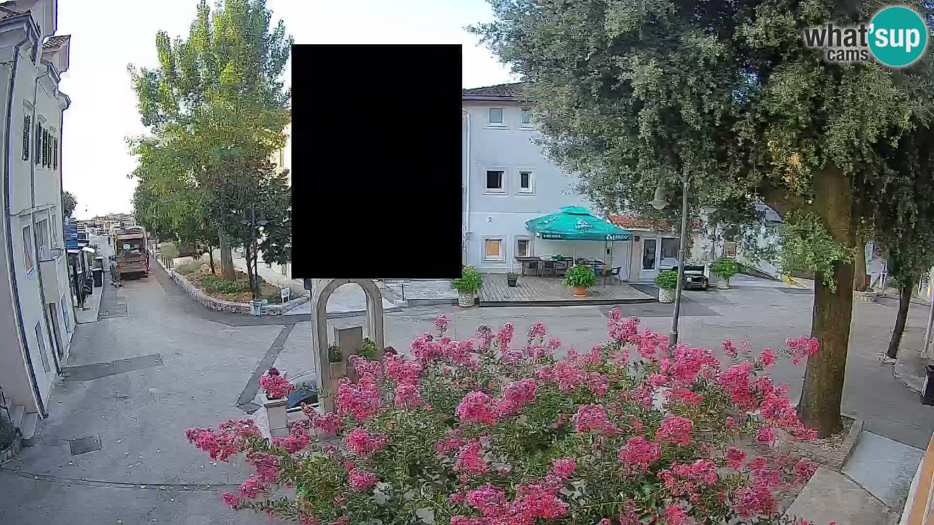 Webcam Mošćenička Draga Zentrum – Liveblick auf das Ortszentrum
