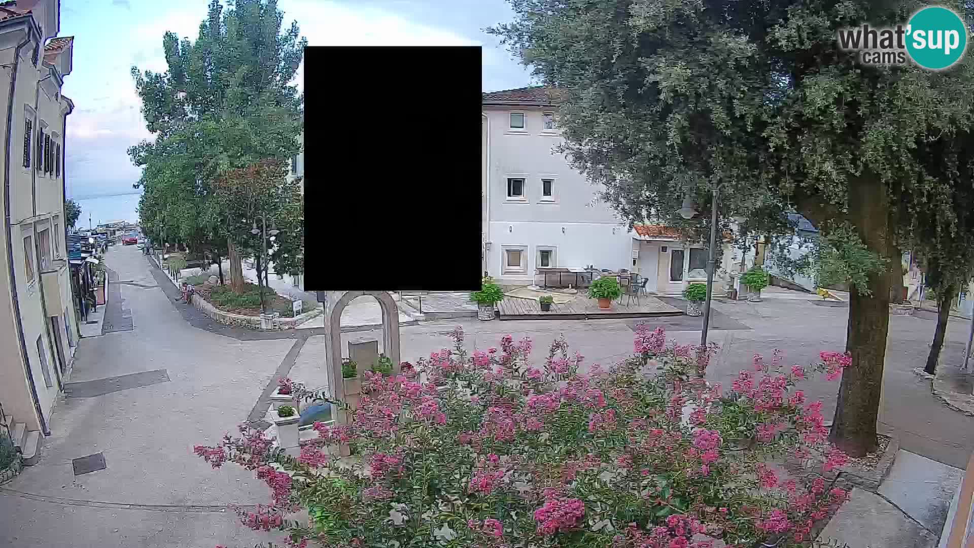 Webcam Mošćenička Draga Zentrum – Liveblick auf das Ortszentrum
