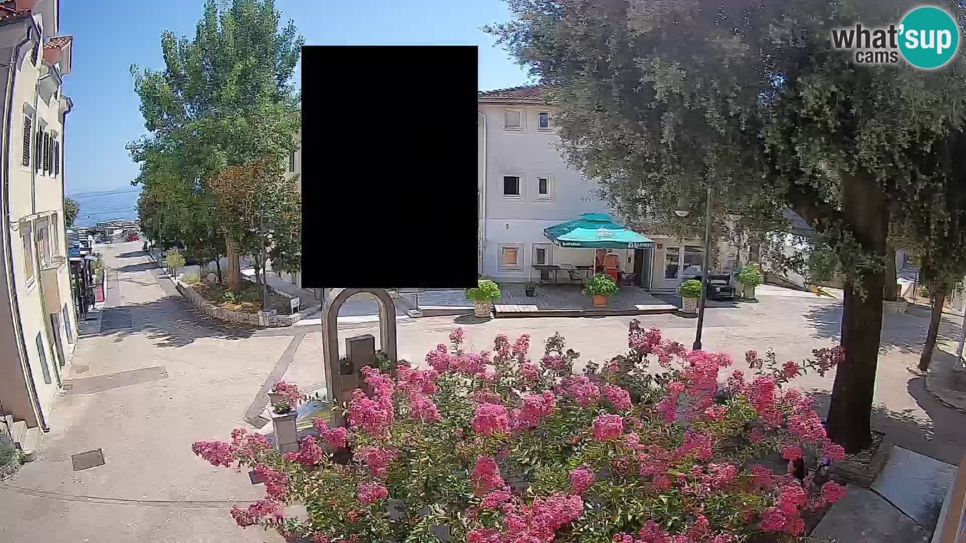Webcam Mošćenička Draga Zentrum – Liveblick auf das Ortszentrum