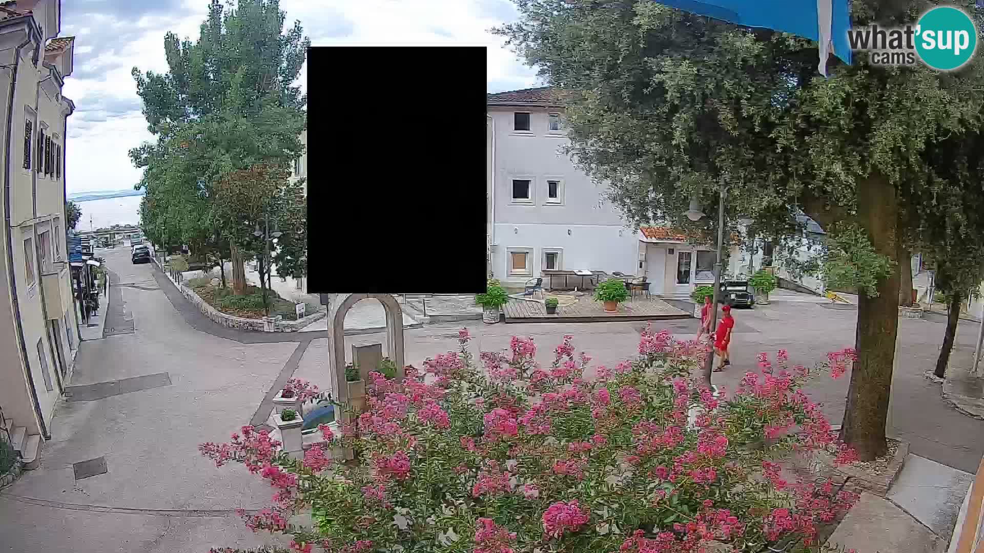 Webcam Mošćenička Draga Zentrum – Liveblick auf das Ortszentrum