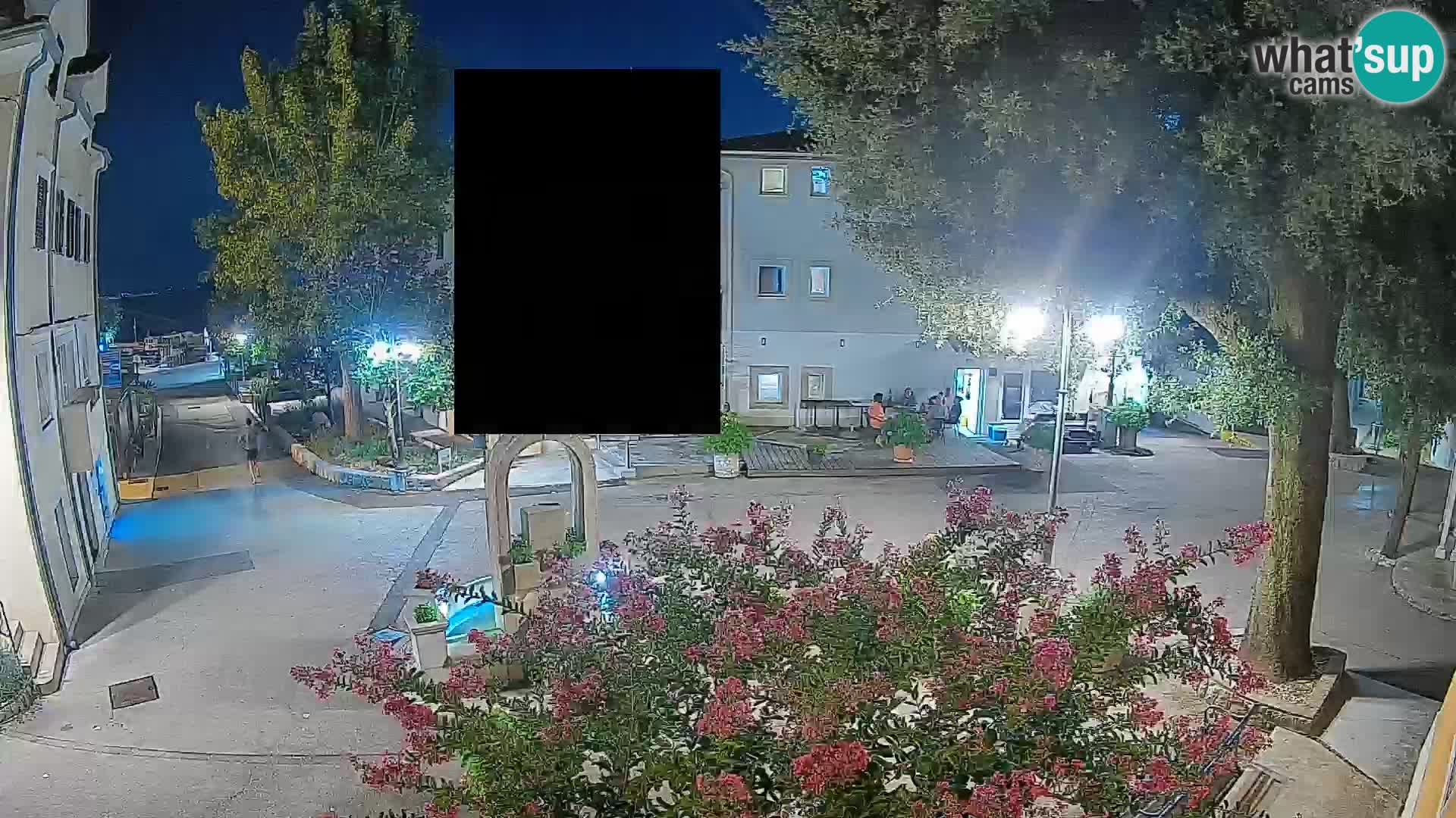 Webcam centre de Mošćenička Draga – Vue en direct du centre-ville
