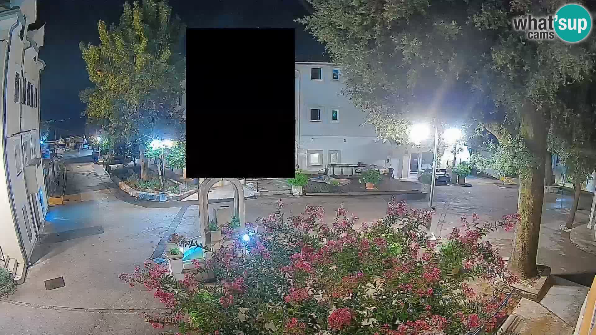 Webcam Mošćenička Draga Center – Live View of the Town Center