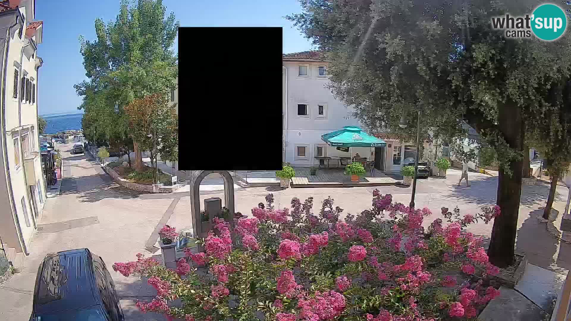 Webcam Mošćenička Draga Zentrum – Liveblick auf das Ortszentrum