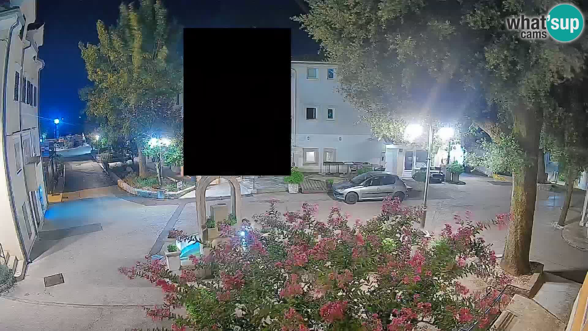 Webcam Centre de Mošćenička Draga – Vue en direct du centre-ville