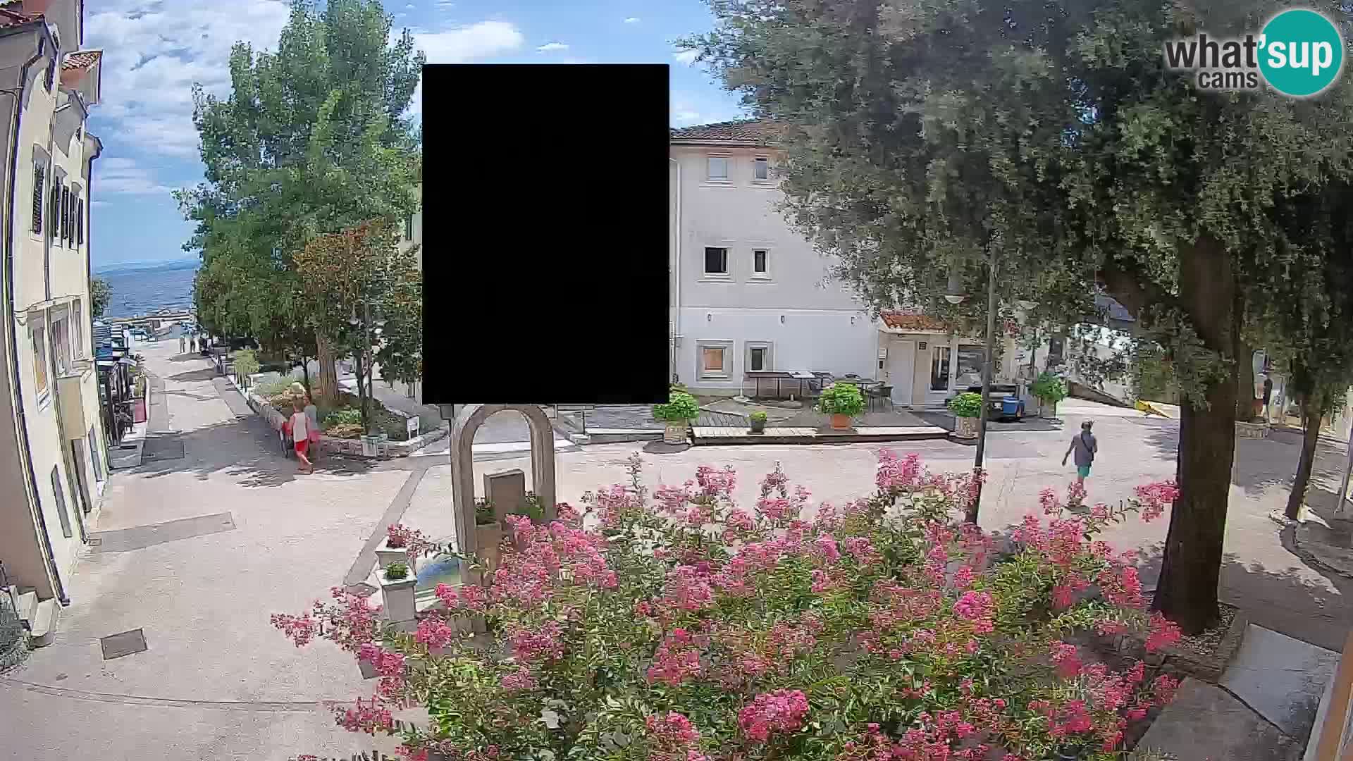 Webcam Mošćenička Draga Zentrum – Liveblick auf das Ortszentrum