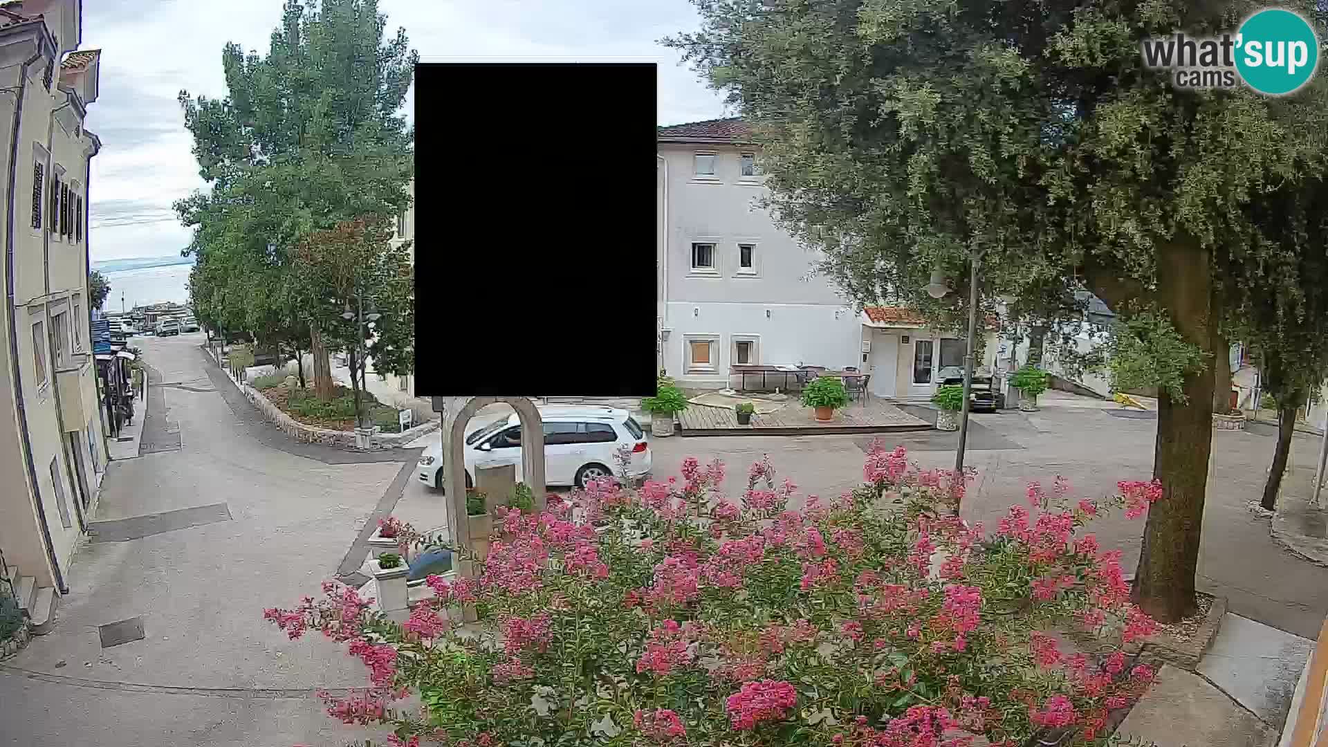 Webcam Centro Draga di Moschiena – Vista live sul centro