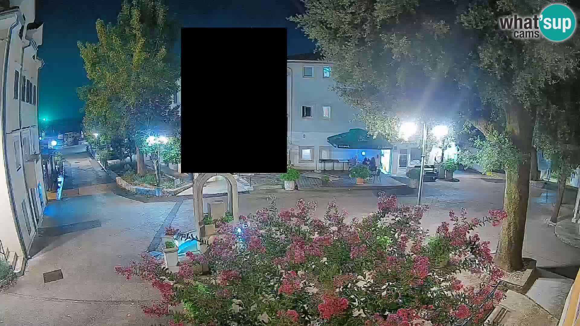 Webcam Mošćenička Draga Zentrum – Liveblick auf das Ortszentrum