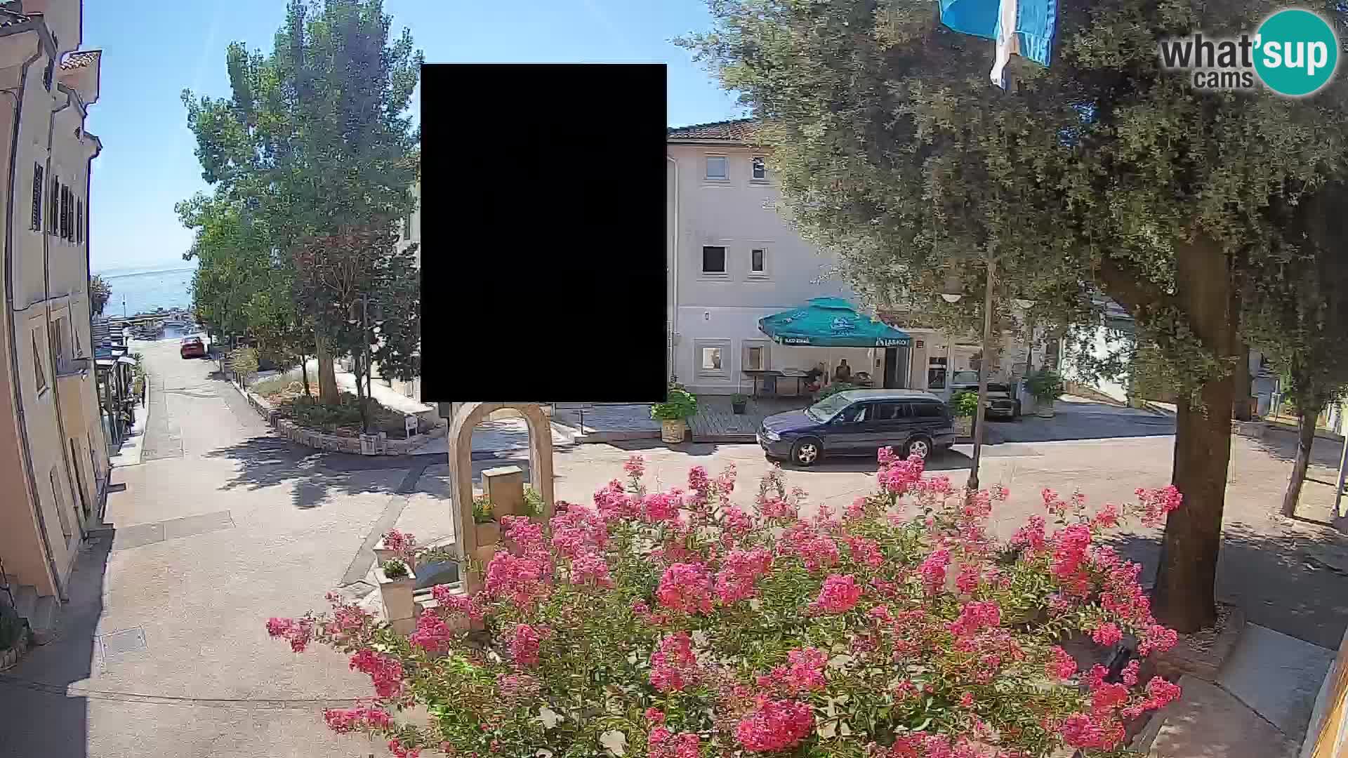 Web kamera centar Mošćeničke Drage – Pogled uživo