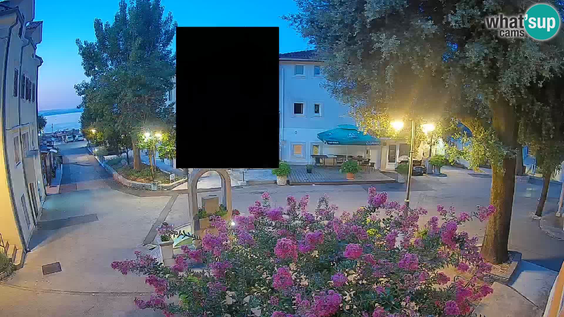 Webcam Mošćenička Draga Zentrum – Liveblick auf das Ortszentrum
