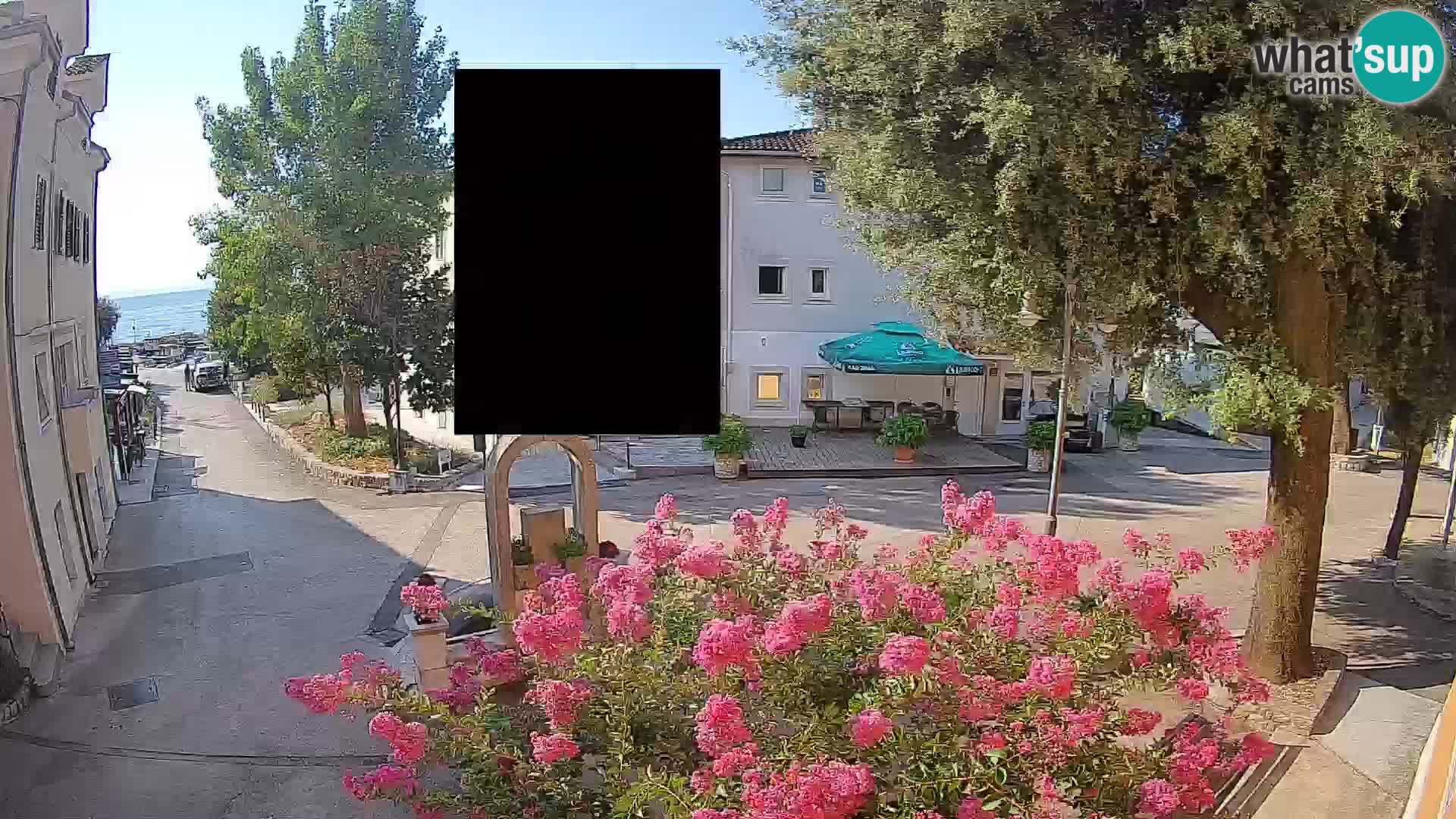 Webcam Mošćenička Draga Zentrum – Liveblick auf das Ortszentrum