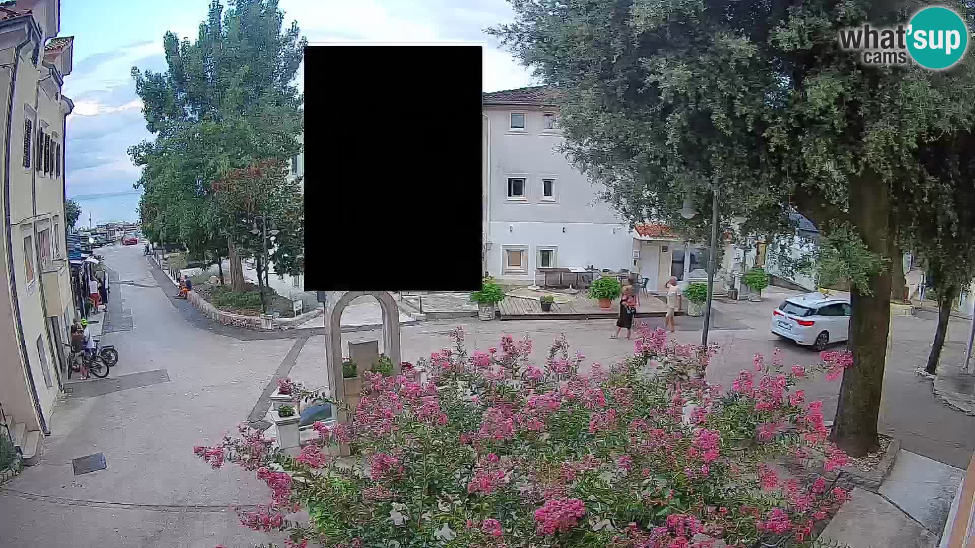 Webcam Mošćenička Draga Zentrum – Liveblick auf das Ortszentrum