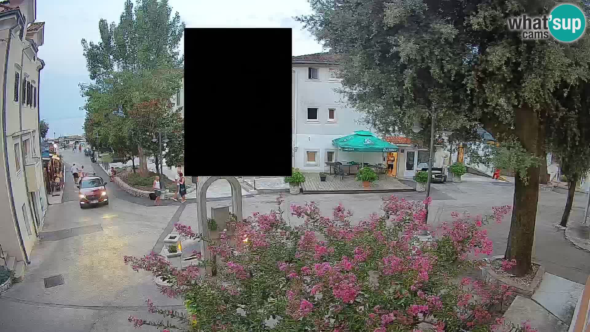 Webcam Mošćenička Draga Zentrum – Liveblick auf das Ortszentrum
