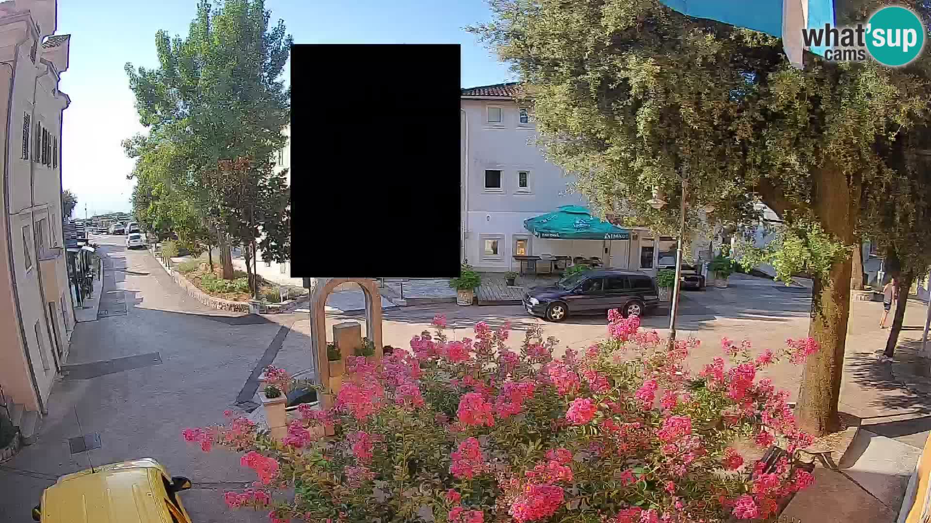 Webcam Mošćenička Draga Center – Live View of the Town Center