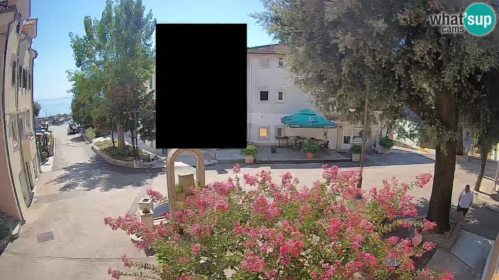 Webcam Mošćenička Draga Zentrum – Liveblick auf das Ortszentrum