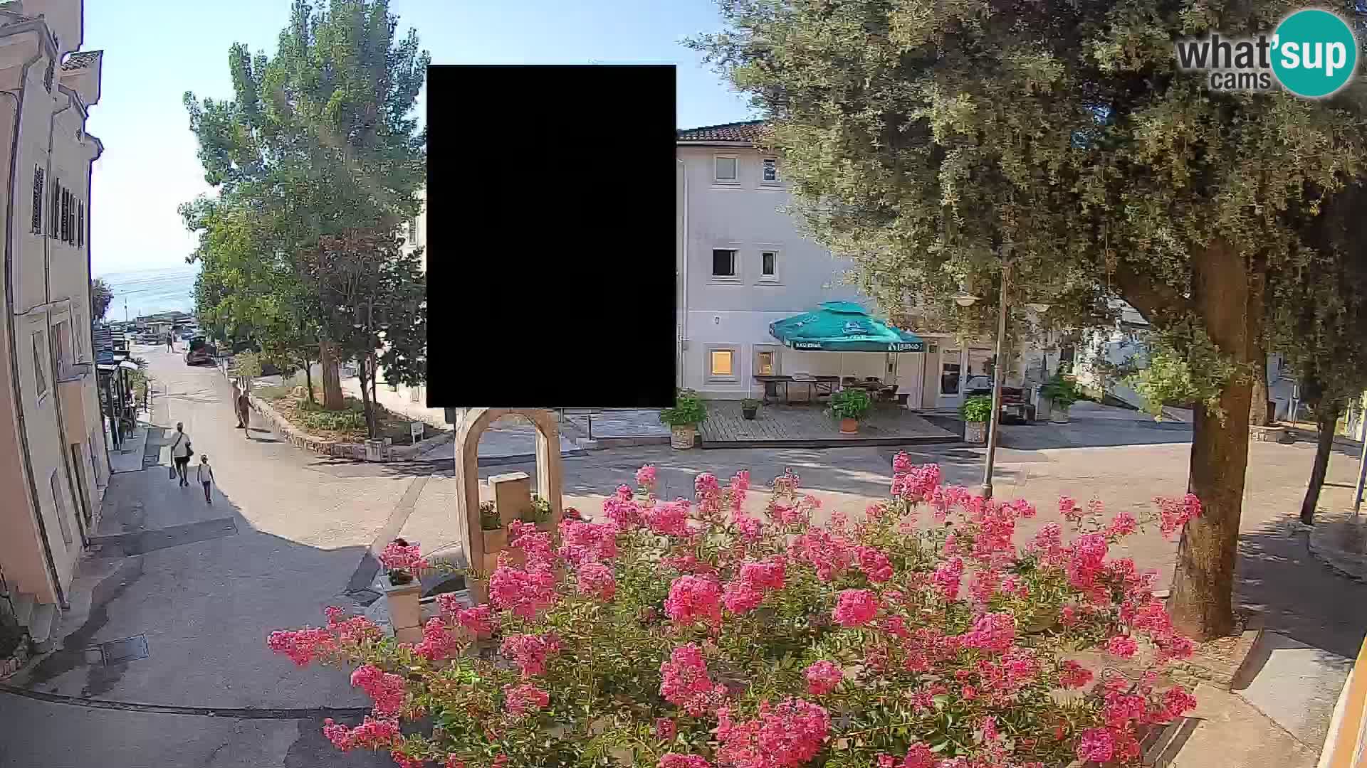 Webcam Centro Draga di Moschiena – Vista live sul centro