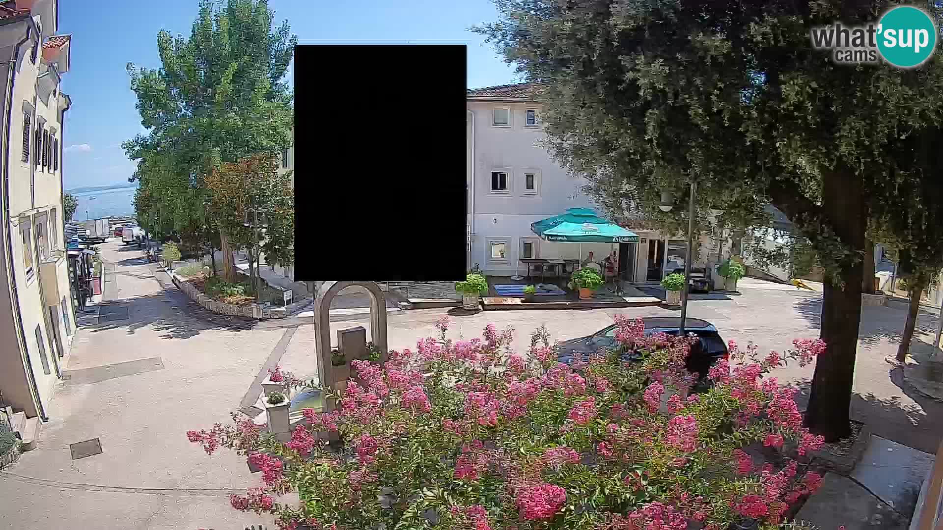 Webcam Mošćenička Draga Zentrum – Liveblick auf das Ortszentrum