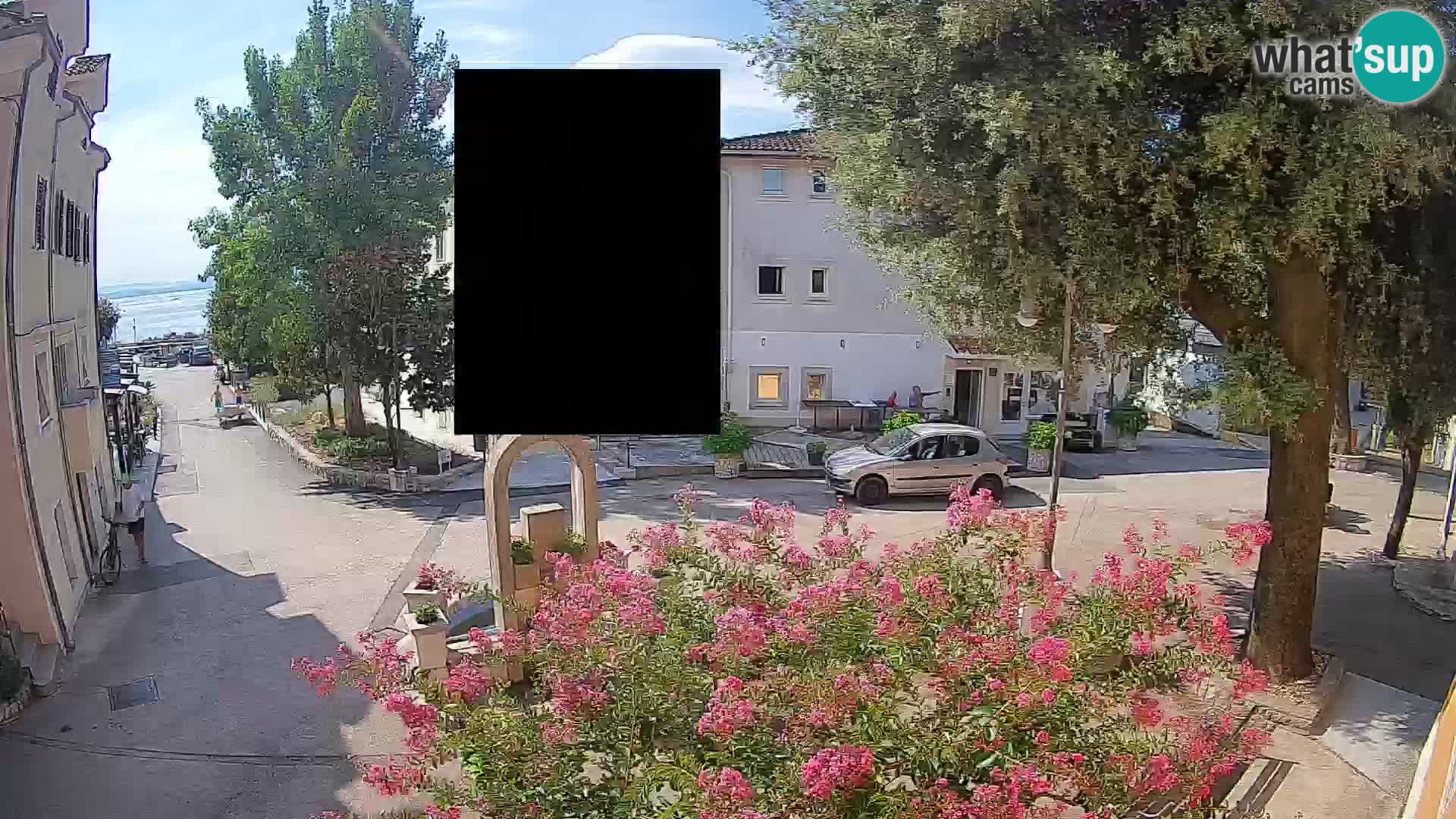 Webcam Mošćenička Draga Zentrum – Liveblick auf das Ortszentrum