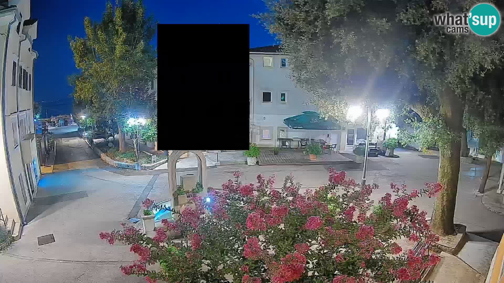 Webcam Centre de Mošćenička Draga – Vue en direct du centre-ville