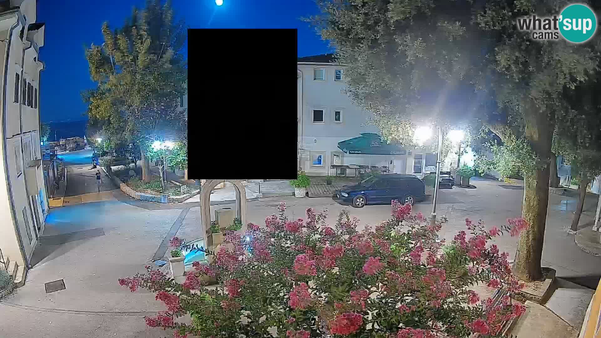 Webcam Mošćenička Draga Center – Live View of the Town Center