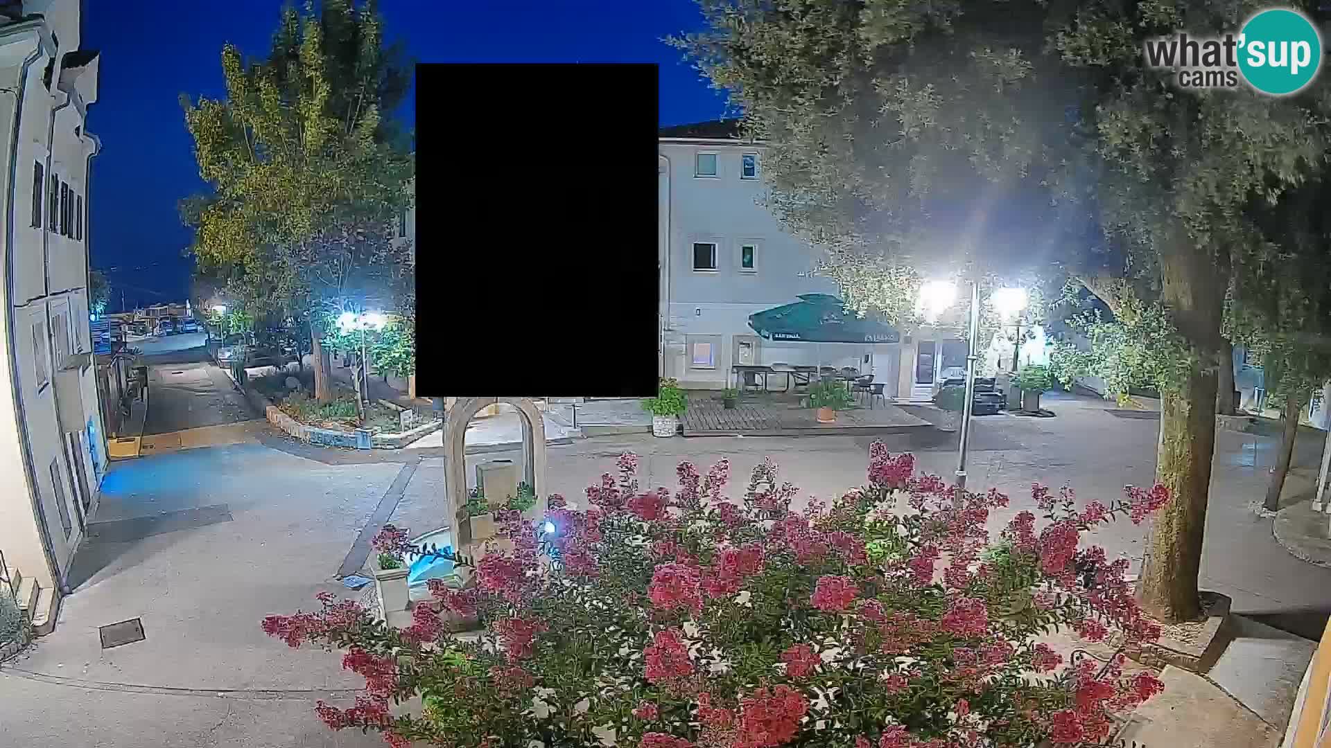 Webcam Mošćenička Draga Zentrum – Liveblick auf das Ortszentrum