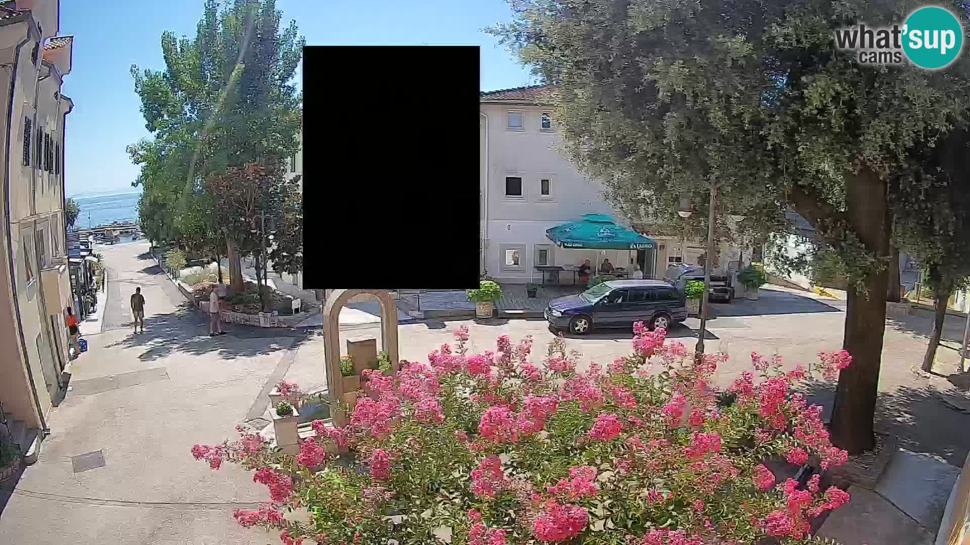 Webcam Mošćenička Draga Zentrum – Liveblick auf das Ortszentrum