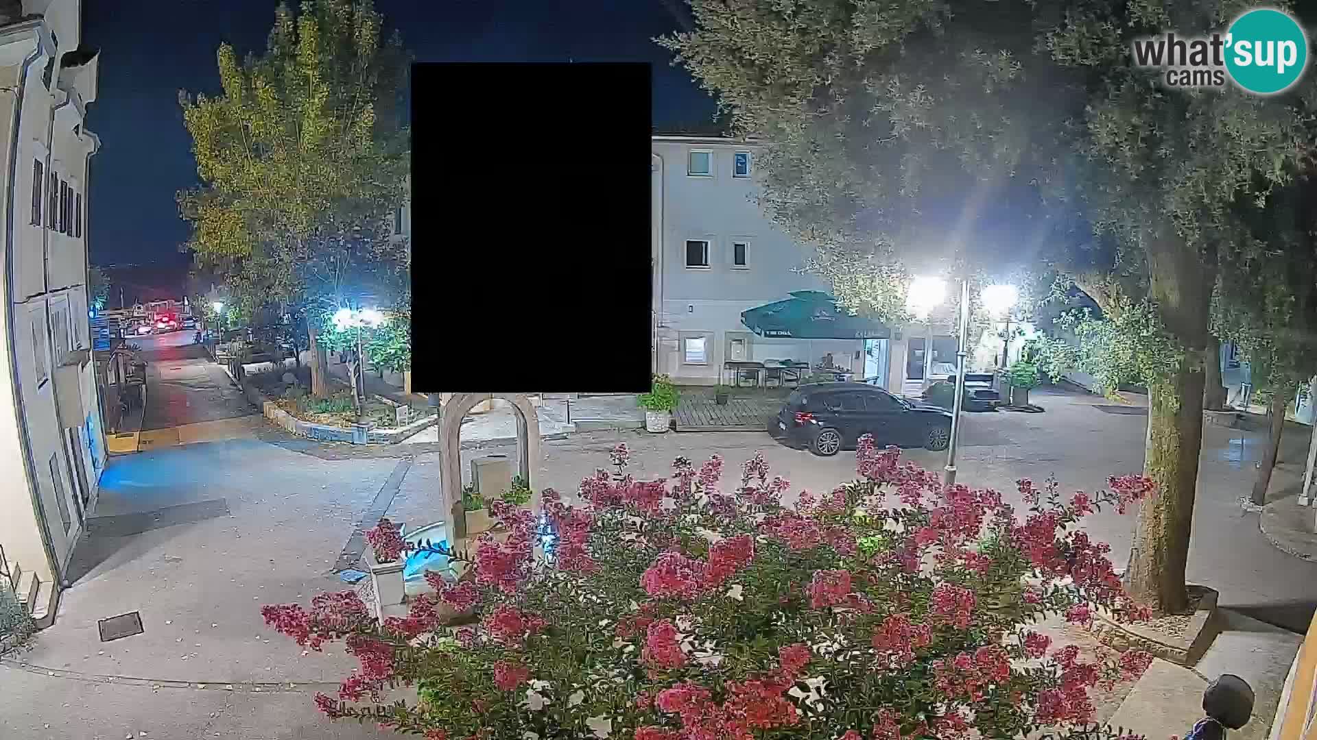 Webcam Mošćenička Draga Center – Live View of the Town Center