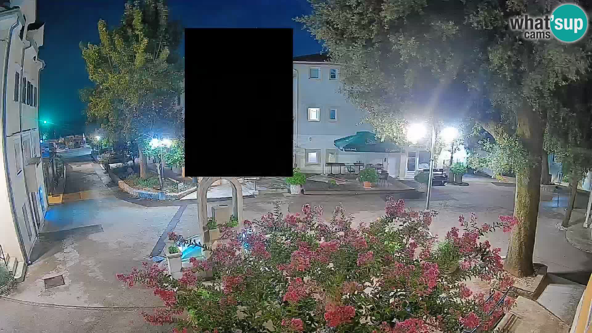 Webcam Centro Draga di Moschiena – Vista live sul centro