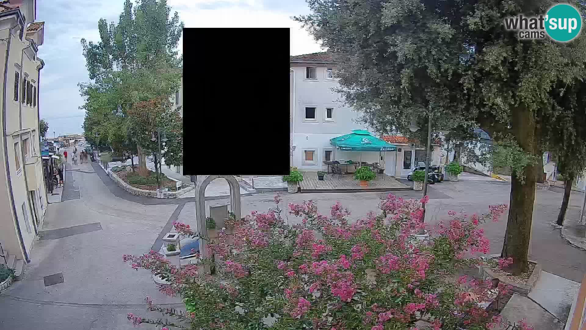 Webcam Mošćenička Draga Zentrum – Liveblick auf das Ortszentrum