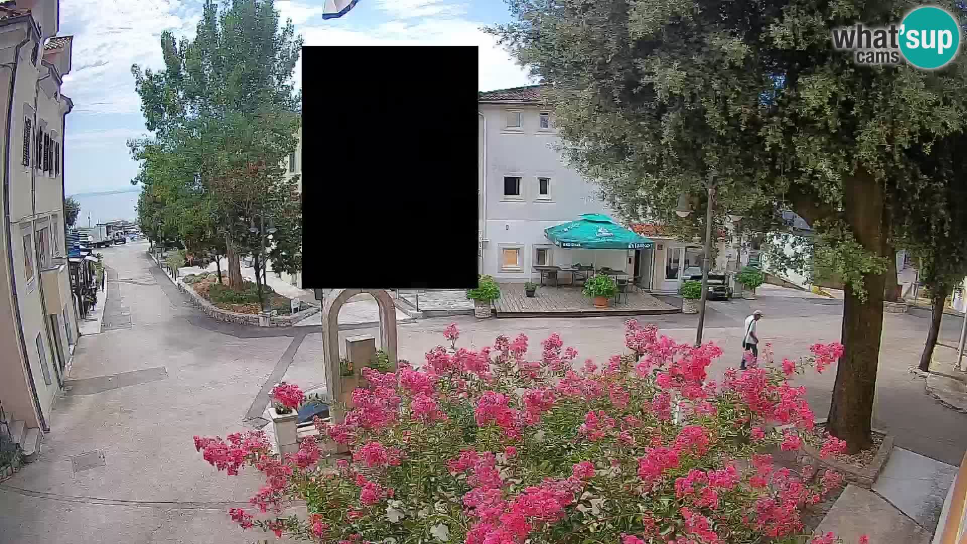 Web kamera centar Mošćeničke Drage – Pogled uživo