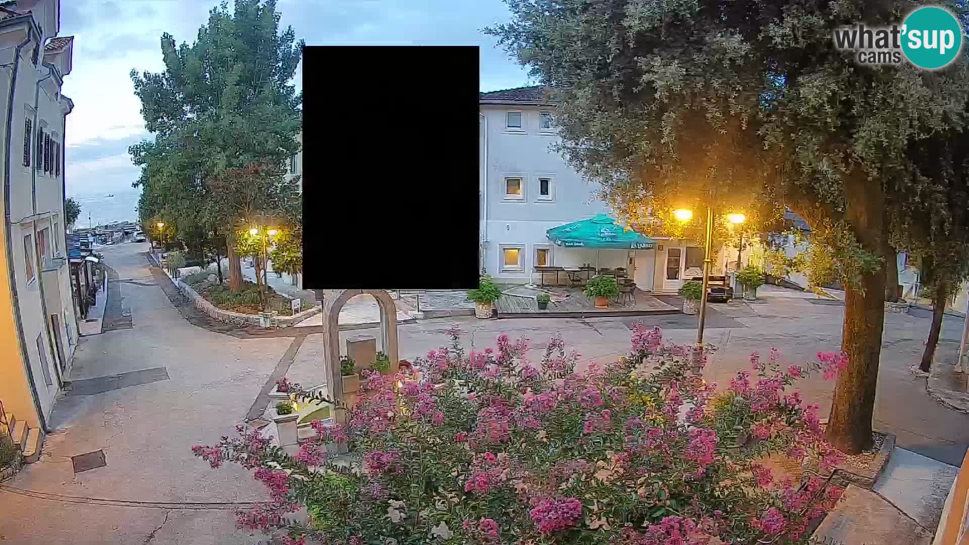 Webcam Mošćenička Draga Zentrum – Liveblick auf das Ortszentrum