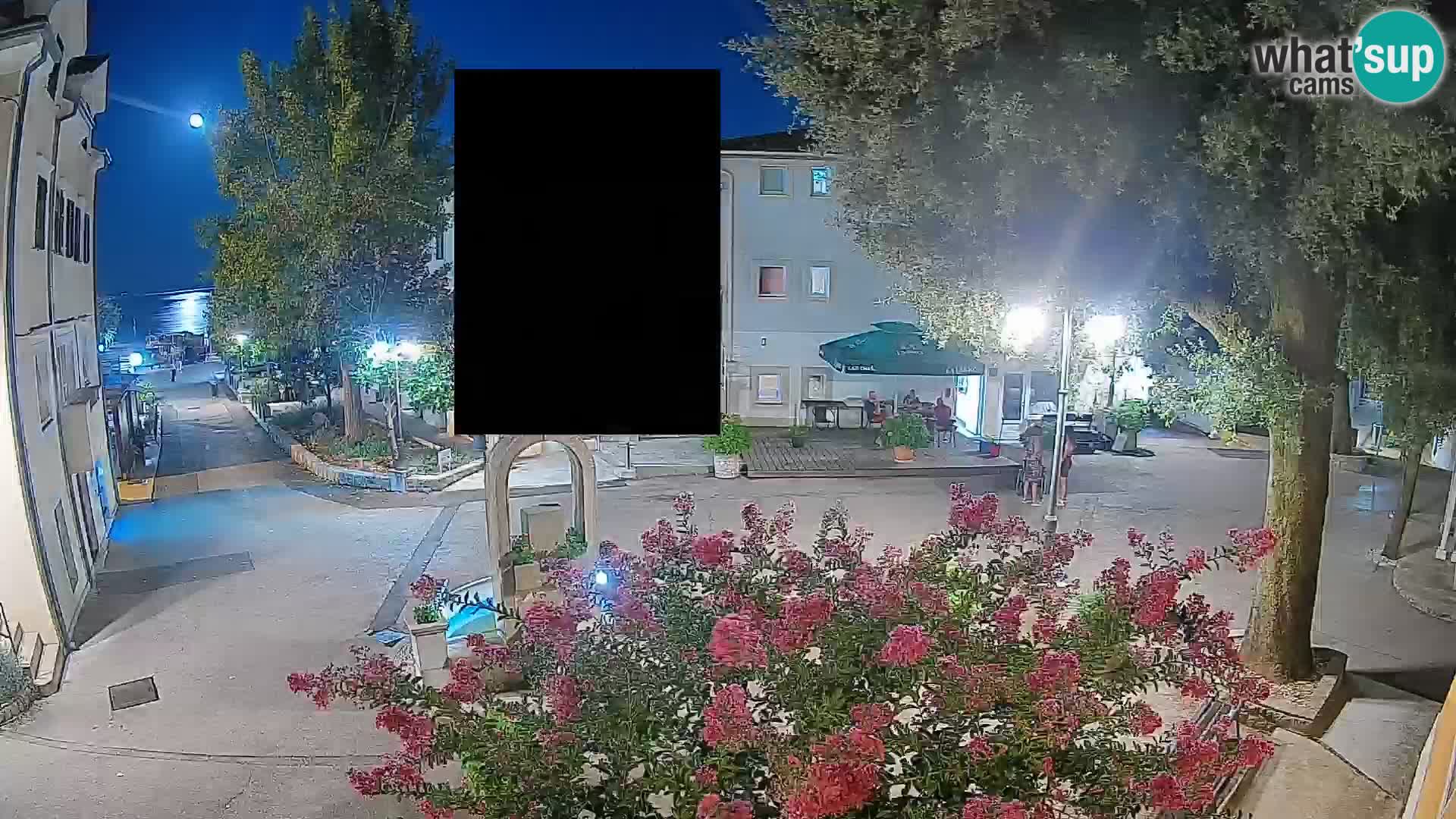 Webcam Mošćenička Draga Center – Live View of the Town Center