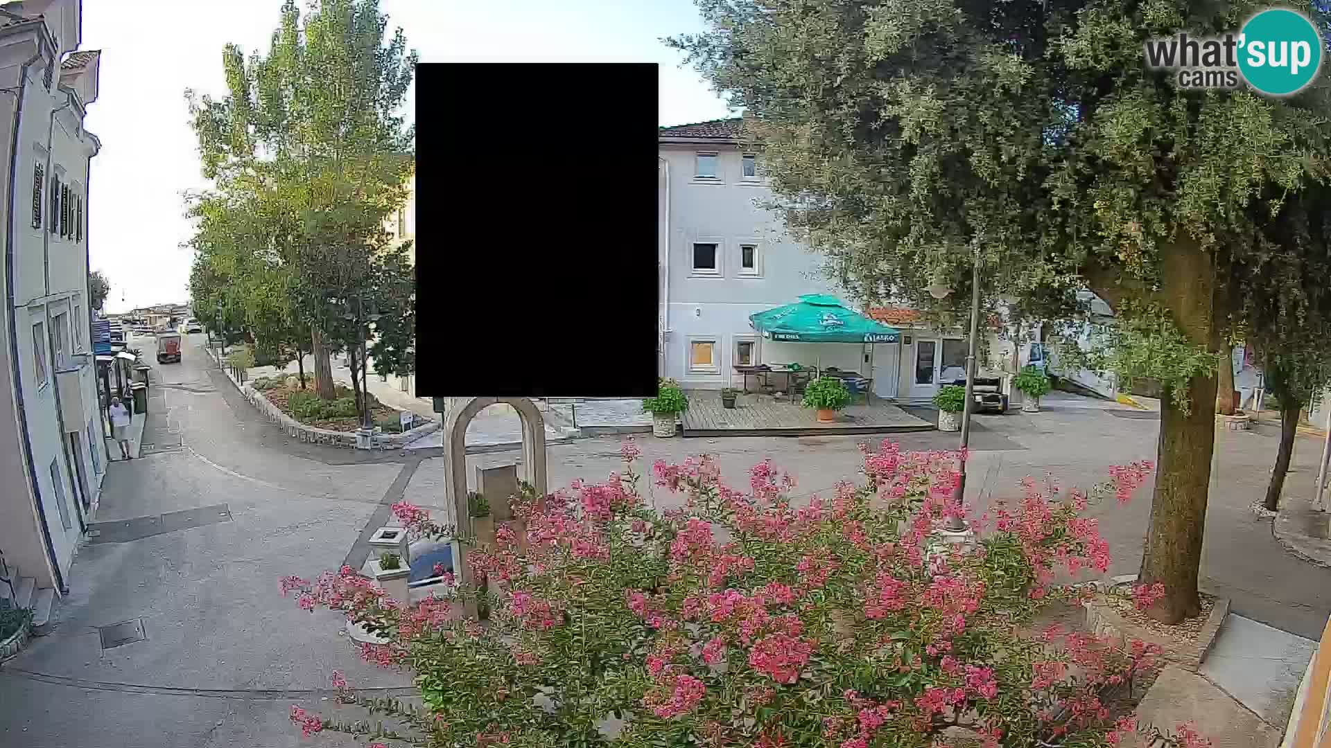 Spletna kamera center Mošćeniška Draga – Pogled v živo