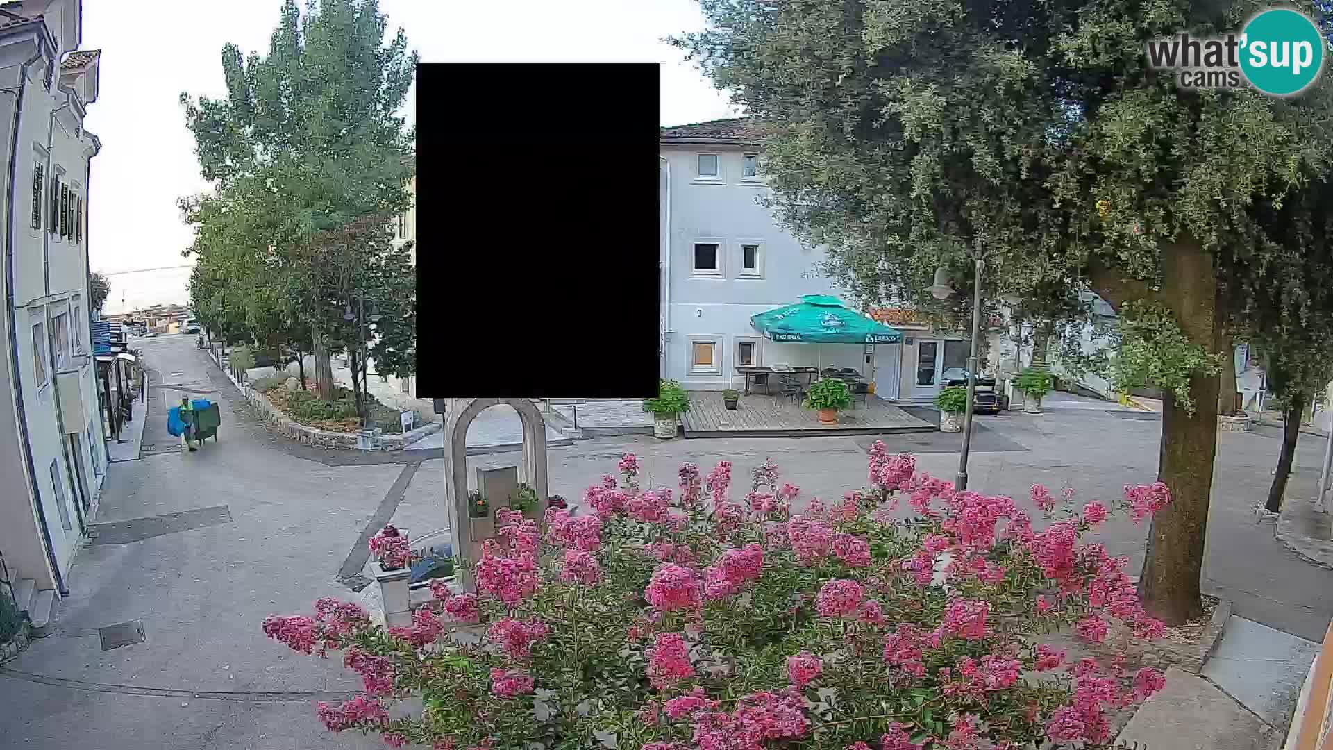 Webcam Mošćenička Draga Zentrum – Liveblick auf das Ortszentrum