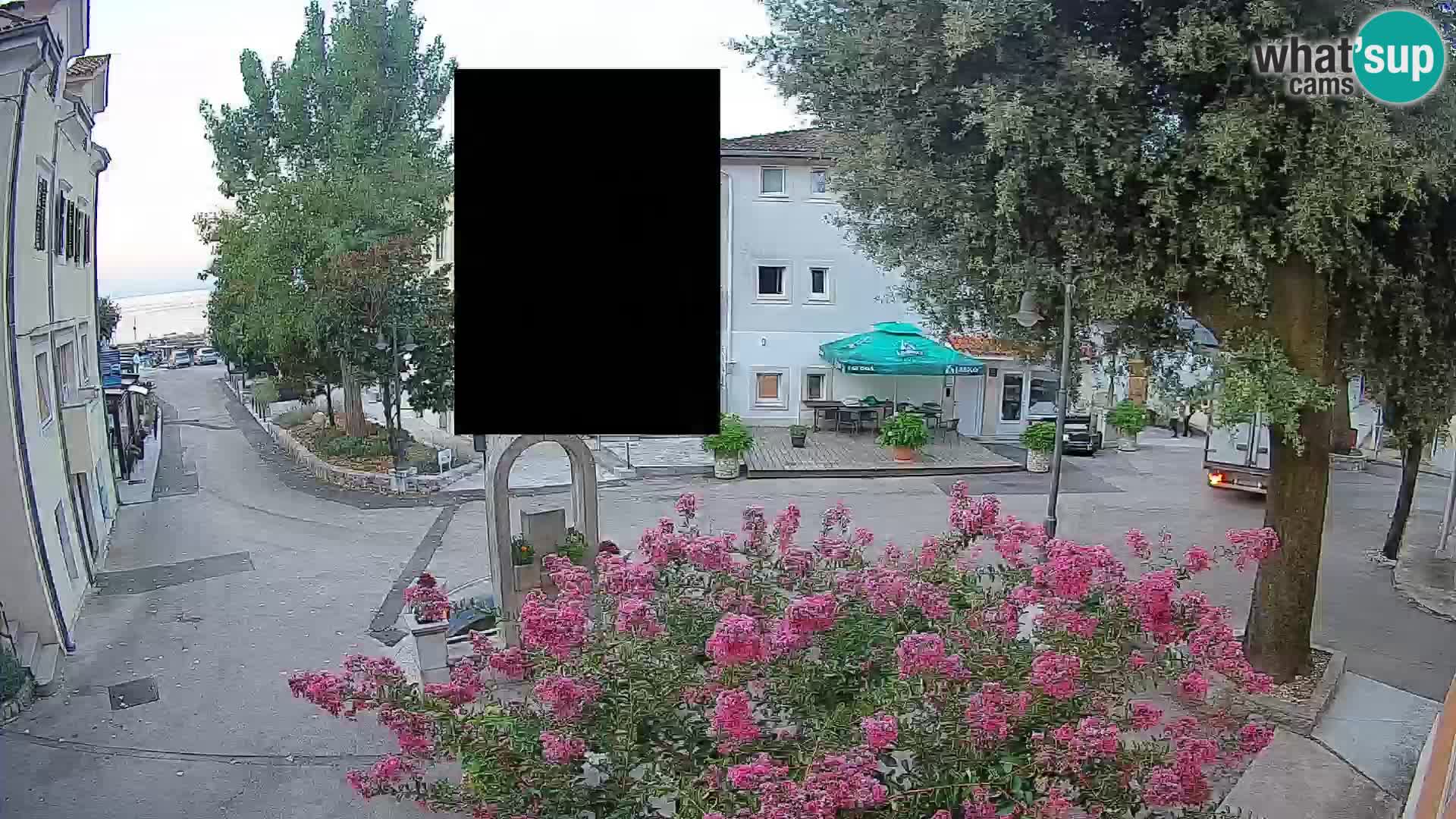 Webcam Mošćenička Draga Zentrum – Liveblick auf das Ortszentrum
