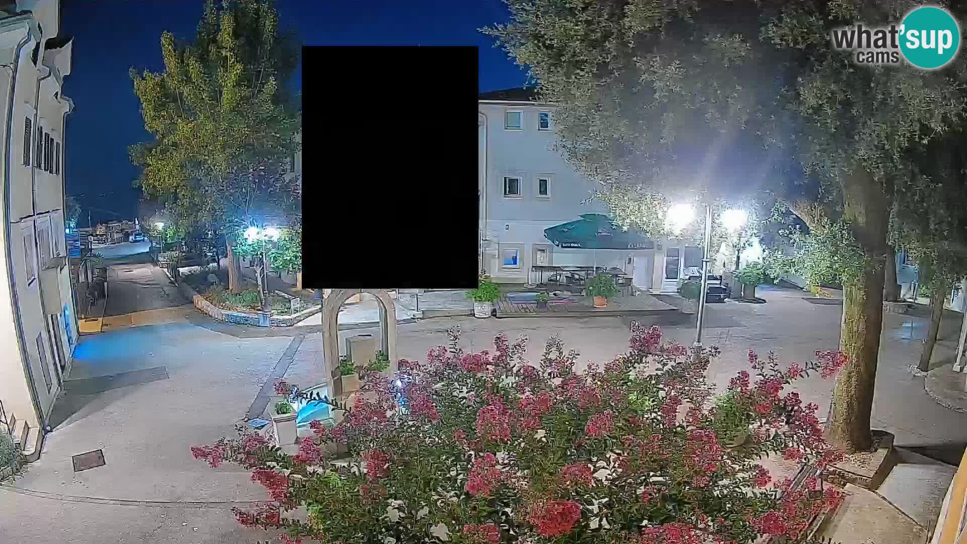 Webcam centre de Mošćenička Draga – Vue en direct du centre-ville