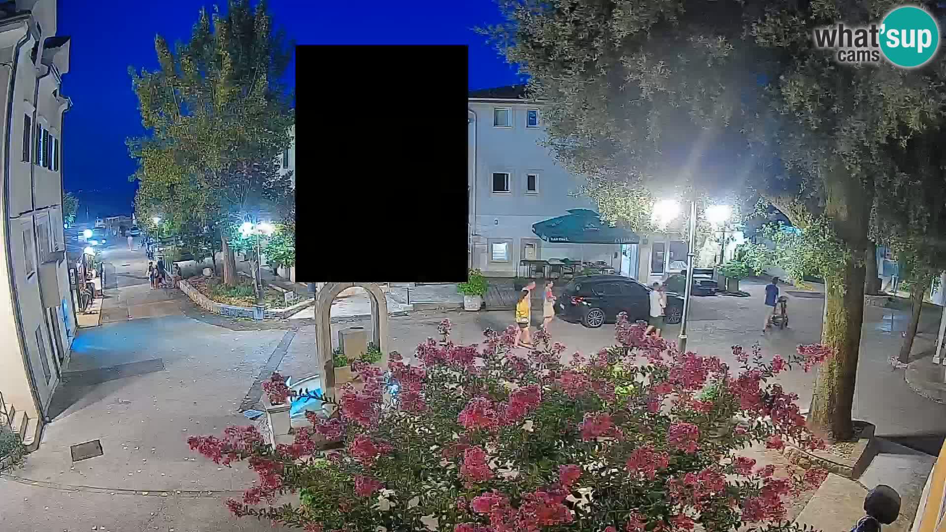 Webcam Mošćenička Draga Zentrum – Liveblick auf das Ortszentrum