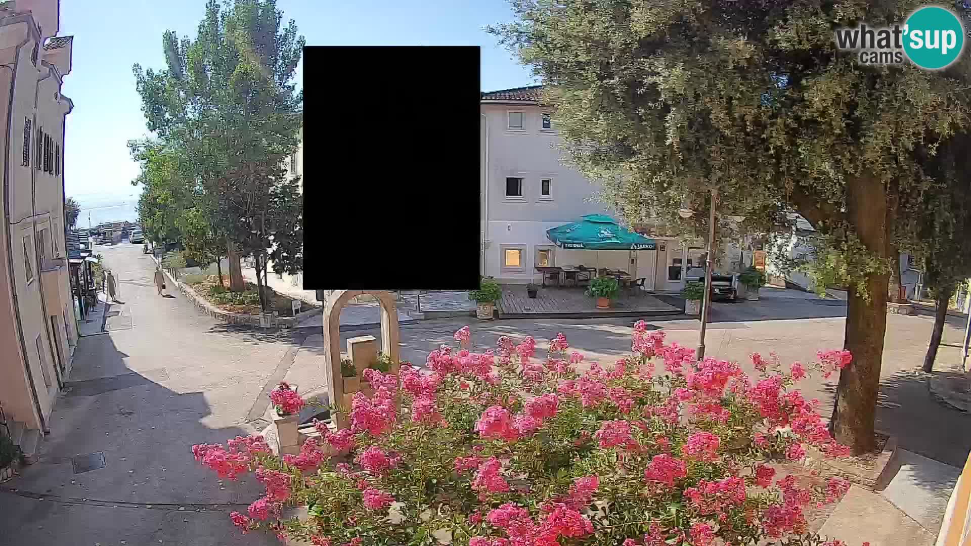 Webcam Mošćenička Draga Zentrum – Liveblick auf das Ortszentrum