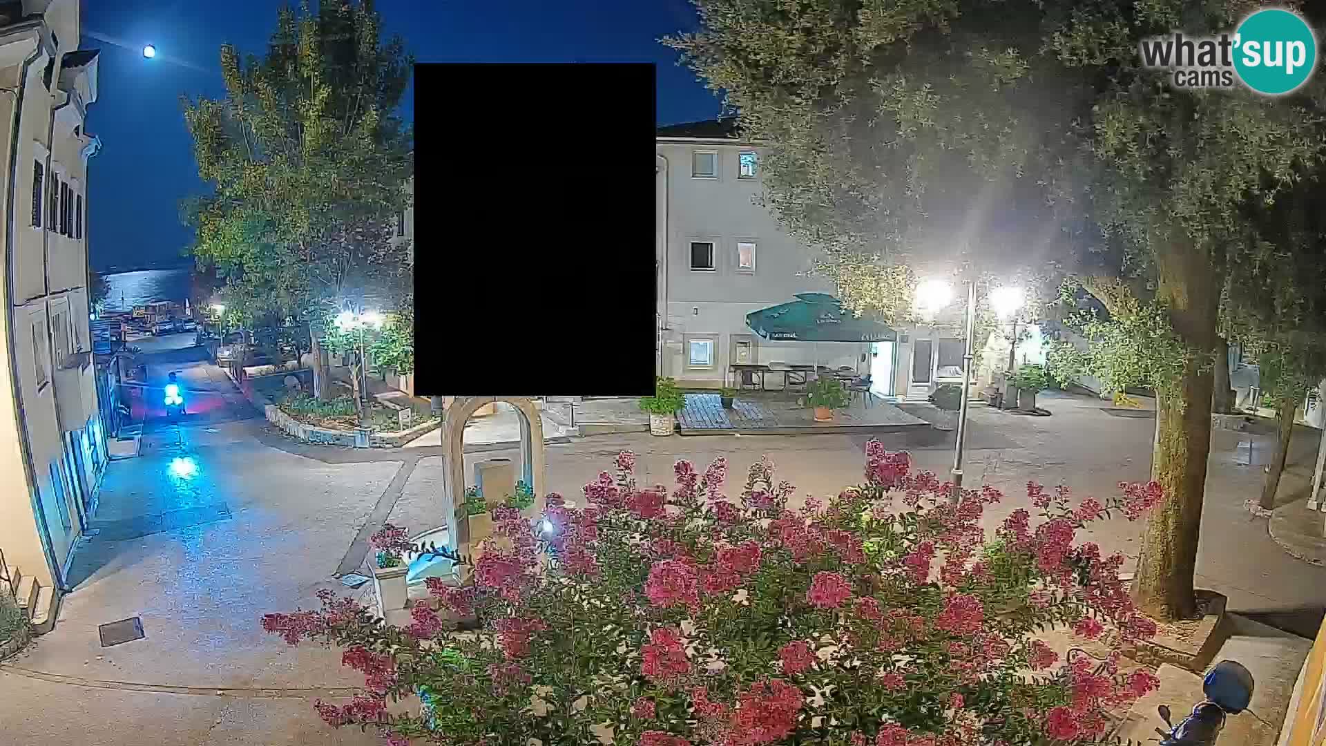 Webcam Mošćenička Draga Center – Live View of the Town Center