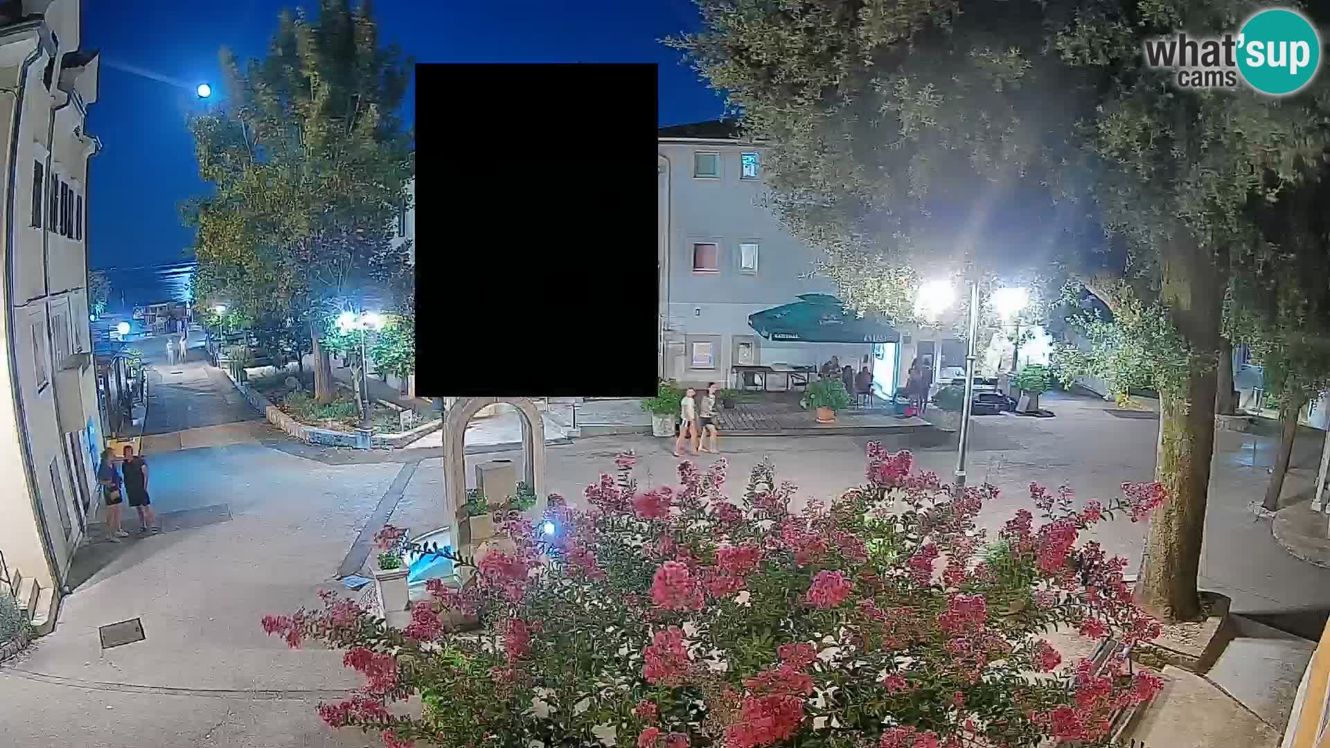 Webcam Mošćenička Draga Zentrum – Liveblick auf das Ortszentrum