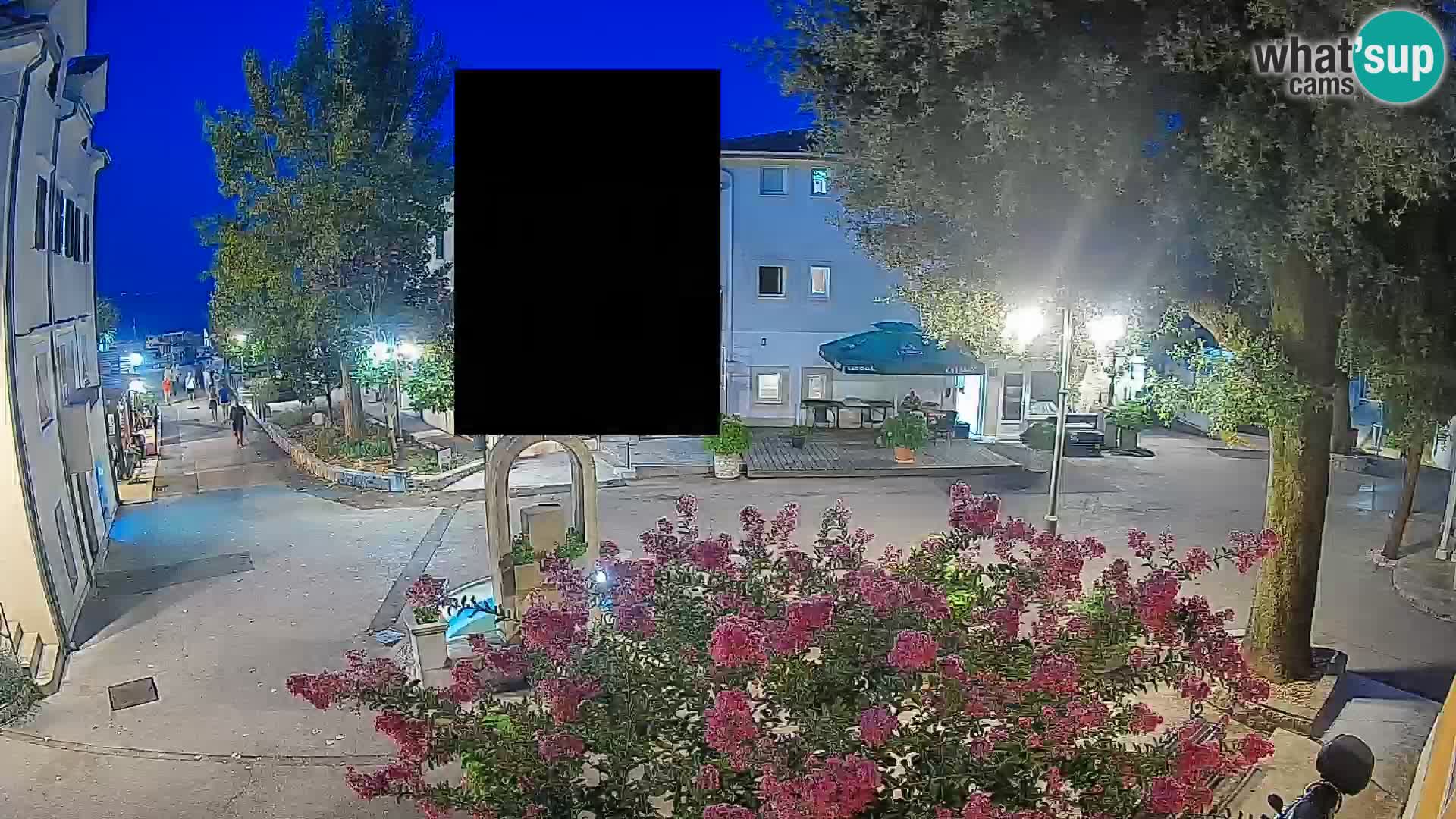 Webcam Mošćenička Draga Zentrum – Liveblick auf das Ortszentrum