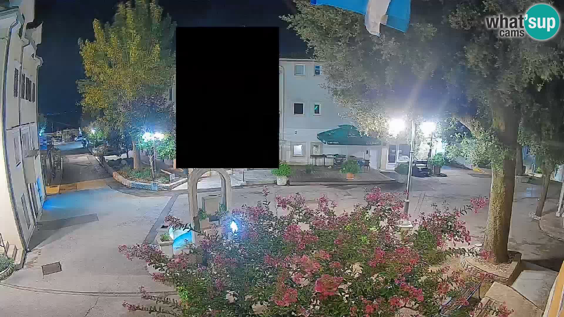 Webcam Centre de Mošćenička Draga – Vue en direct du centre-ville