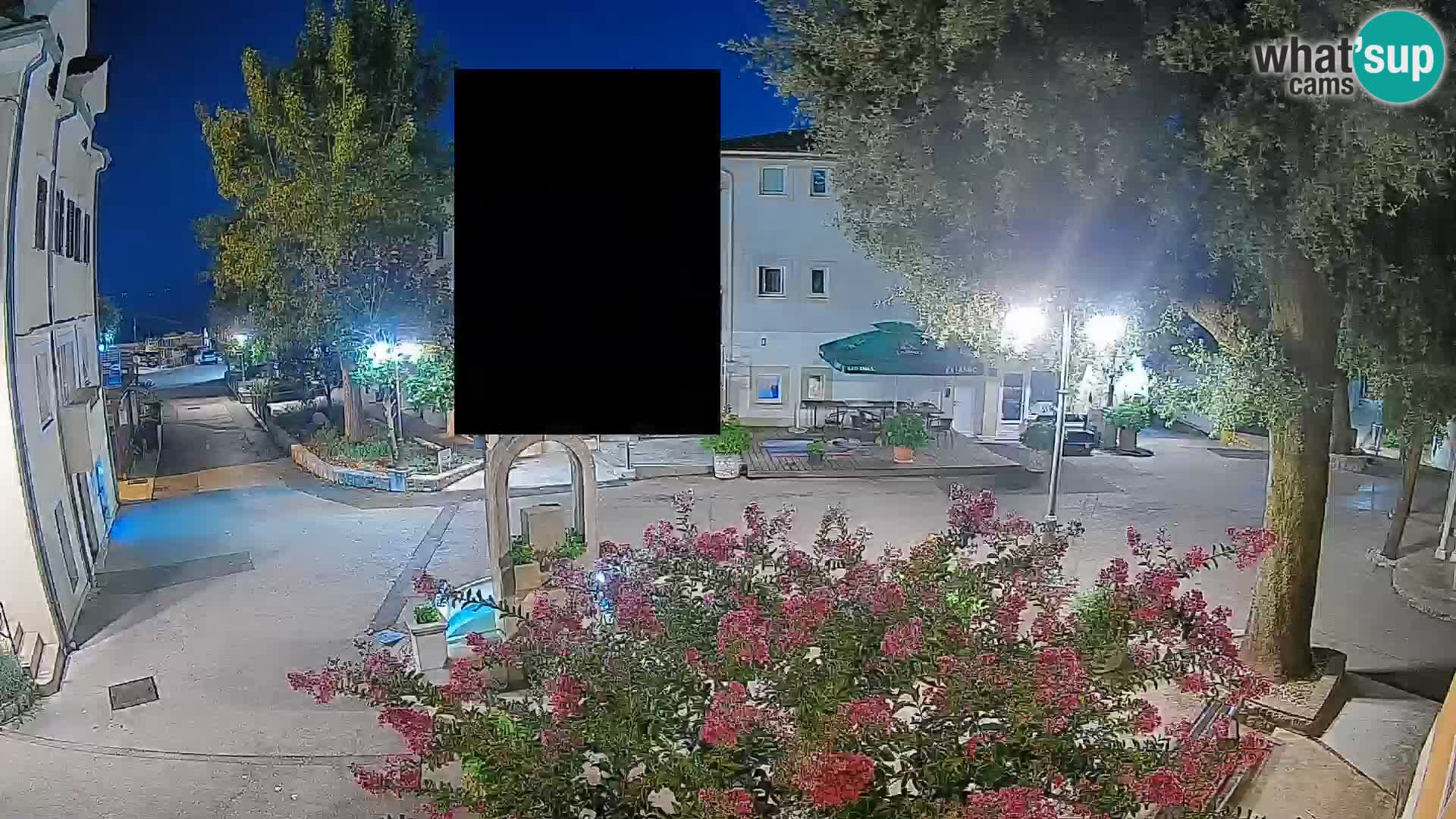 Webcam Mošćenička Draga Center – Live View of the Town Center