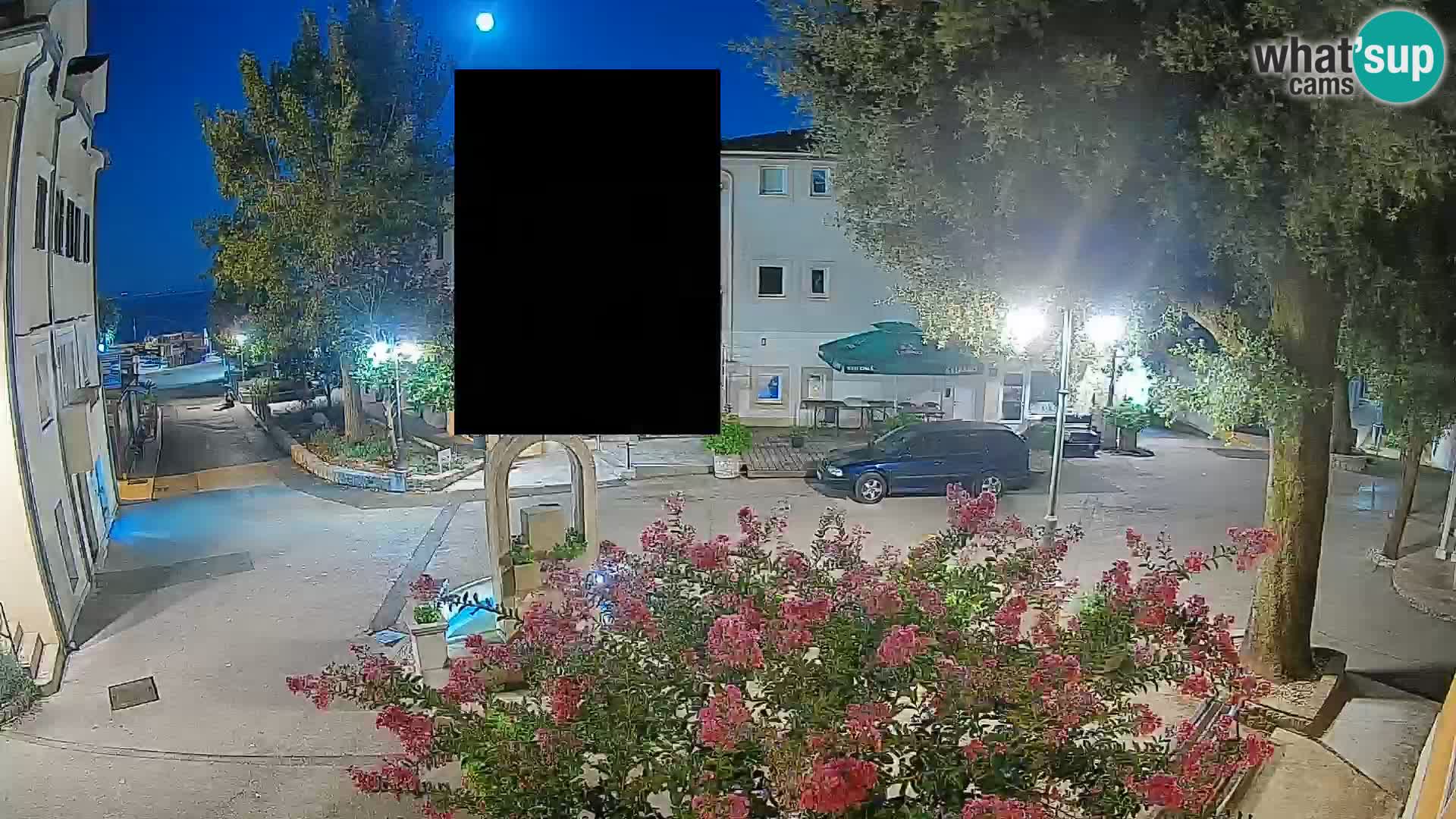 Webcam Centre de Mošćenička Draga – Vue en direct du centre-ville